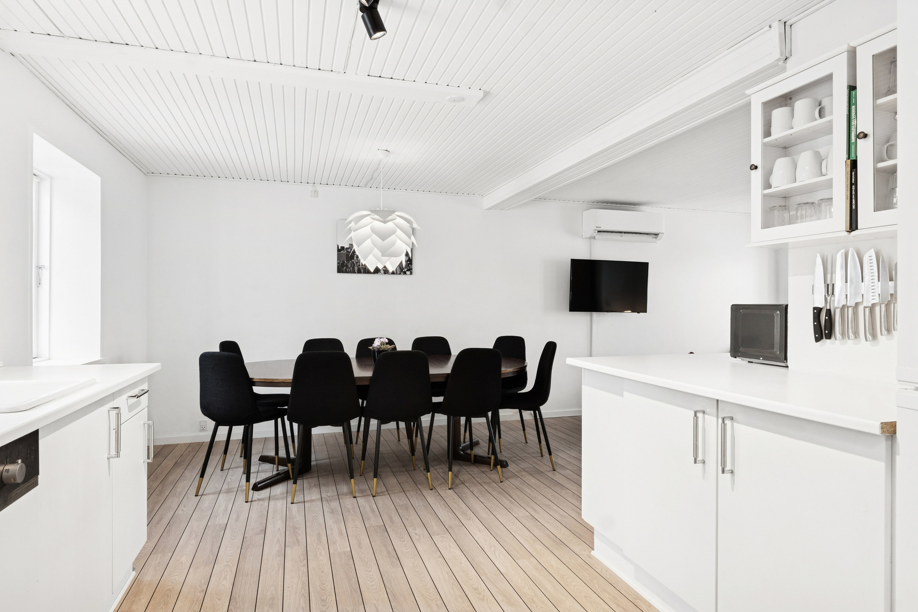 Fremhævet køkken billede i fuldskærmstilstand. Billede af Rødhøj 9, 4550 Asnæs