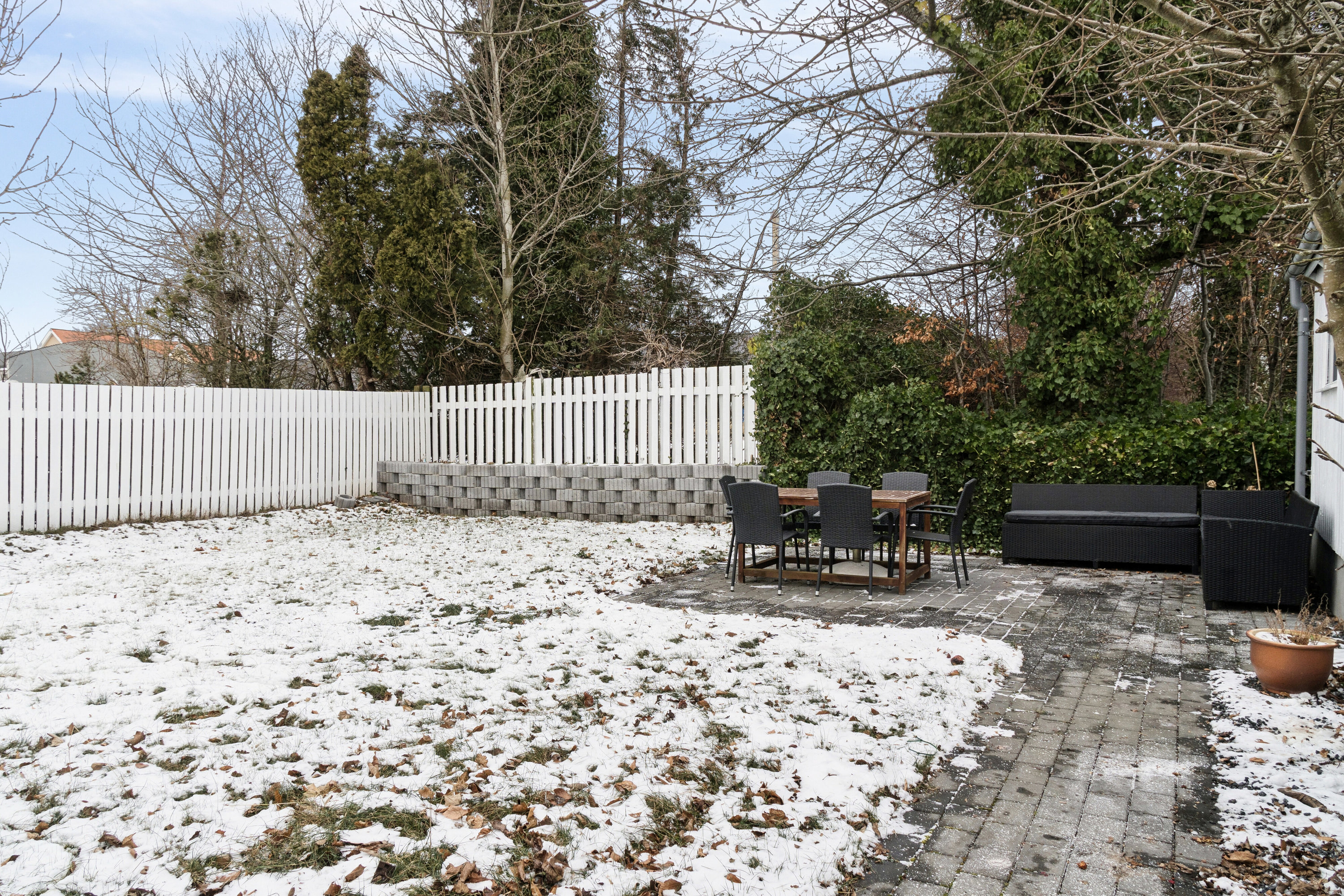 Fremhævet terrasse billede i fuldskærmstilstand. Billede af Rødhøj 9, 4550 Asnæs