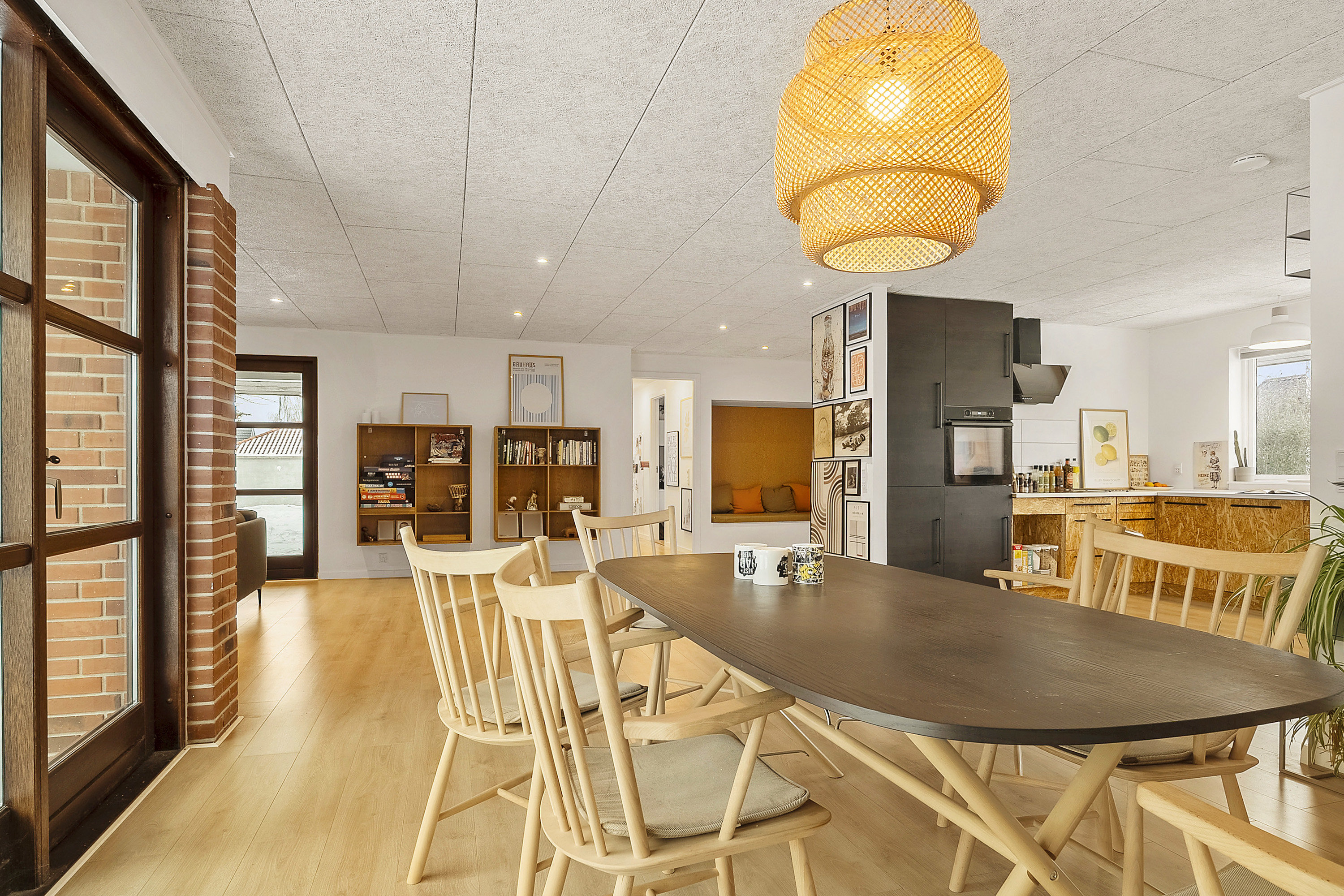 Fremhævet spisestue billede i fuldskærmstilstand. Billede af Hovmarksvej 65, 8700 Horsens