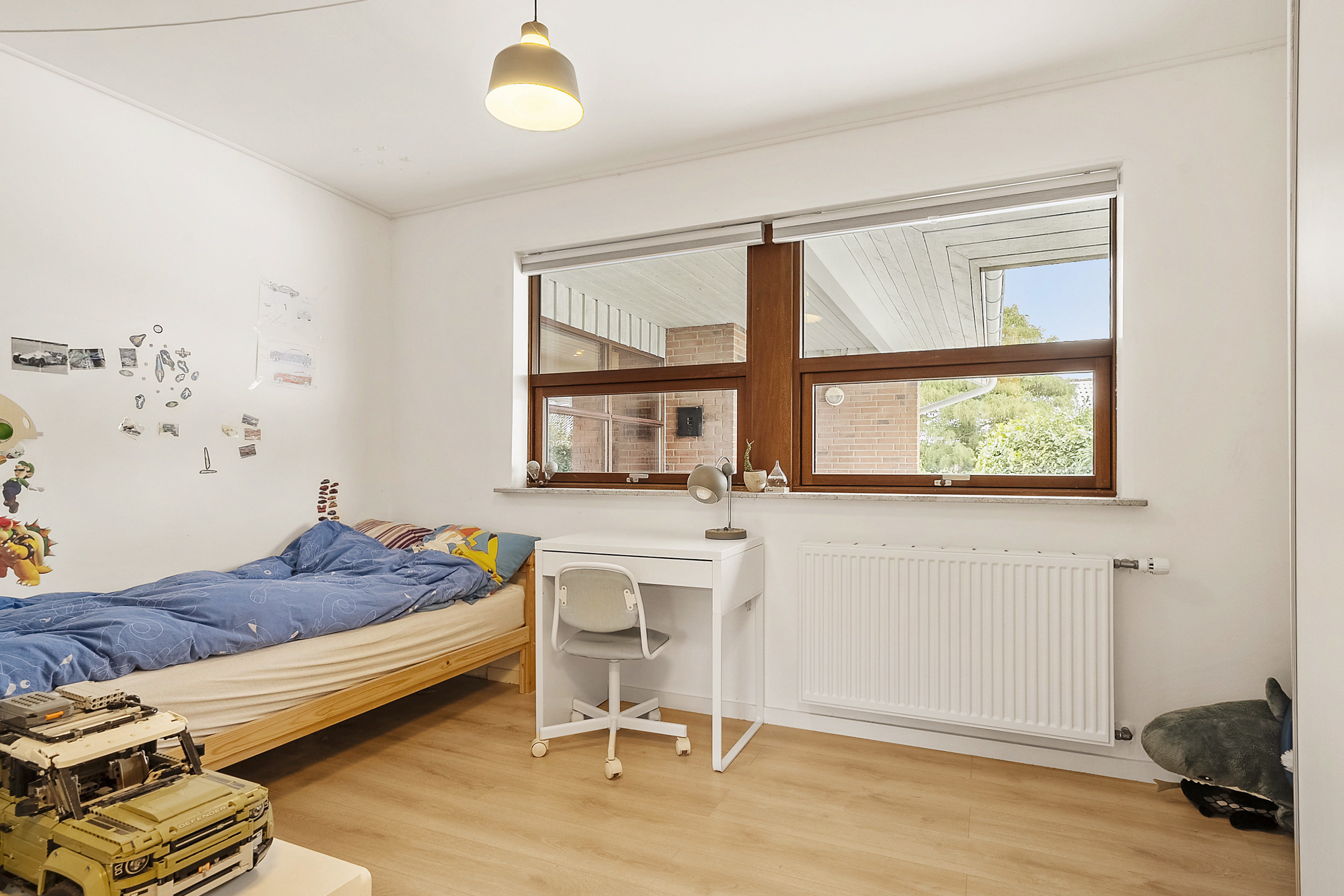 Fremhævet soveværelse billede i fuldskærmstilstand. Billede af Hovmarksvej 65, 8700 Horsens