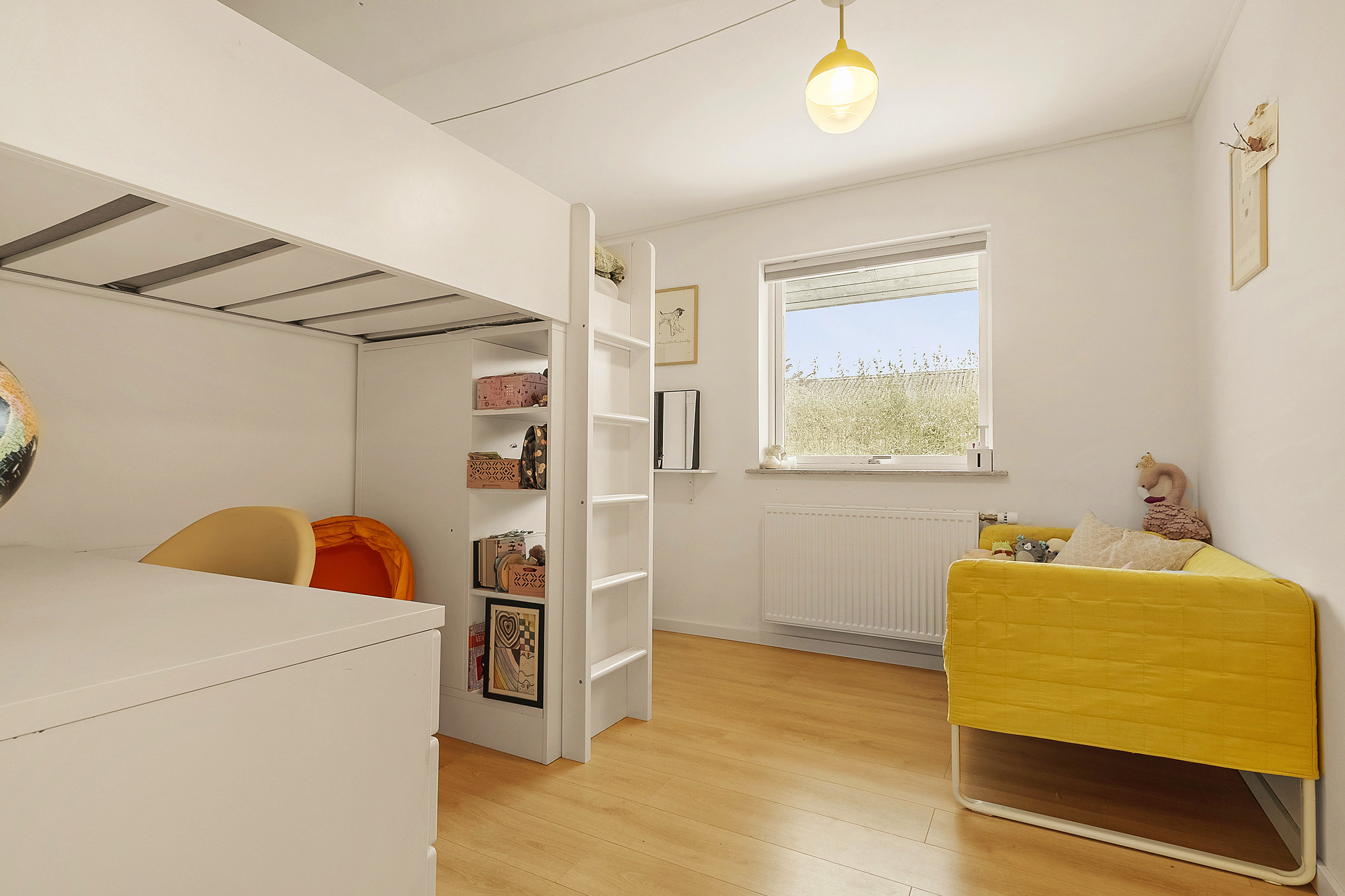 Fremhævet soveværelse billede i fuldskærmstilstand. Billede af Hovmarksvej 65, 8700 Horsens