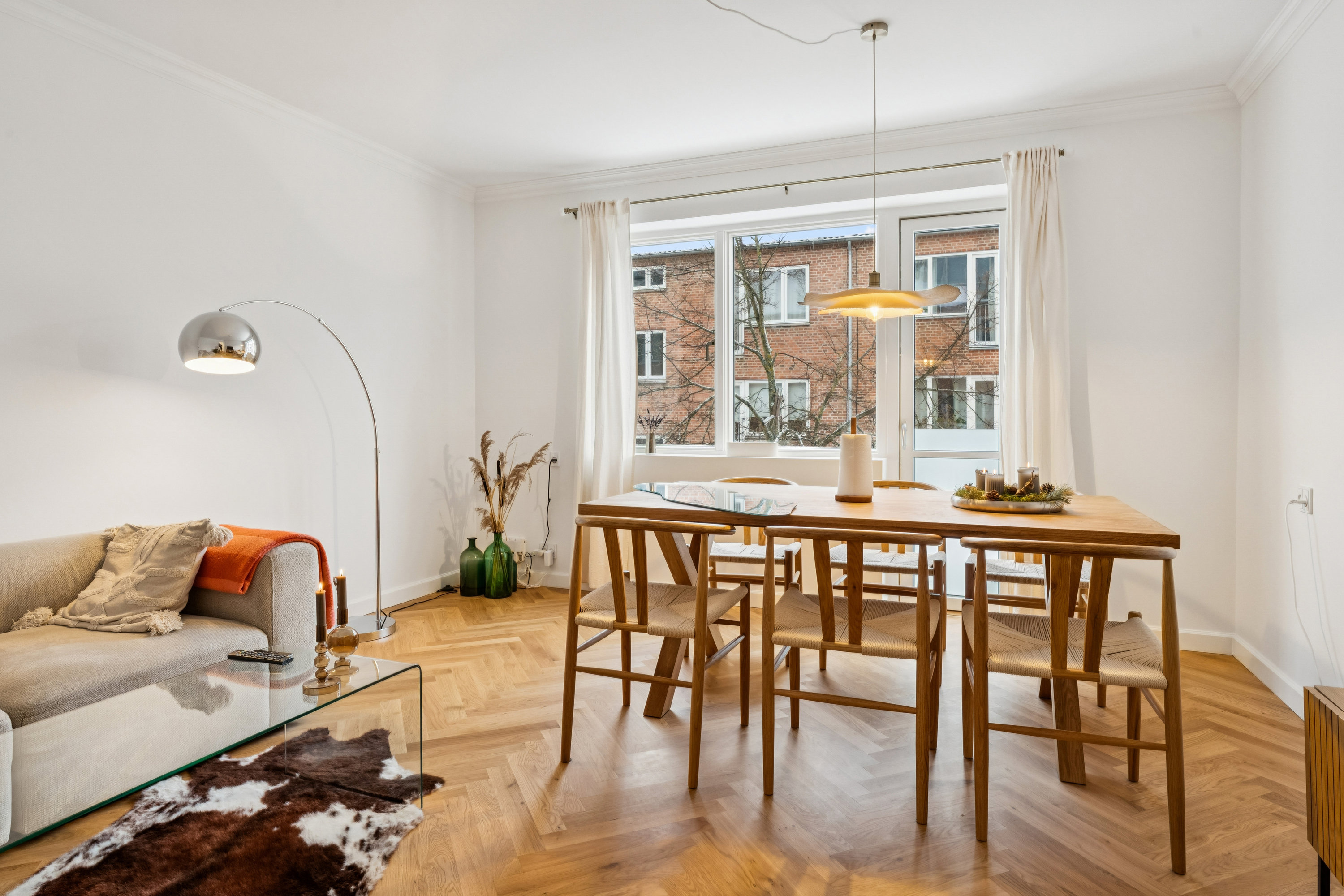 Fremhævet stue billede i fuldskærmstilstand. Billede af Dybbølgade 7, 2. th., 9000 Aalborg