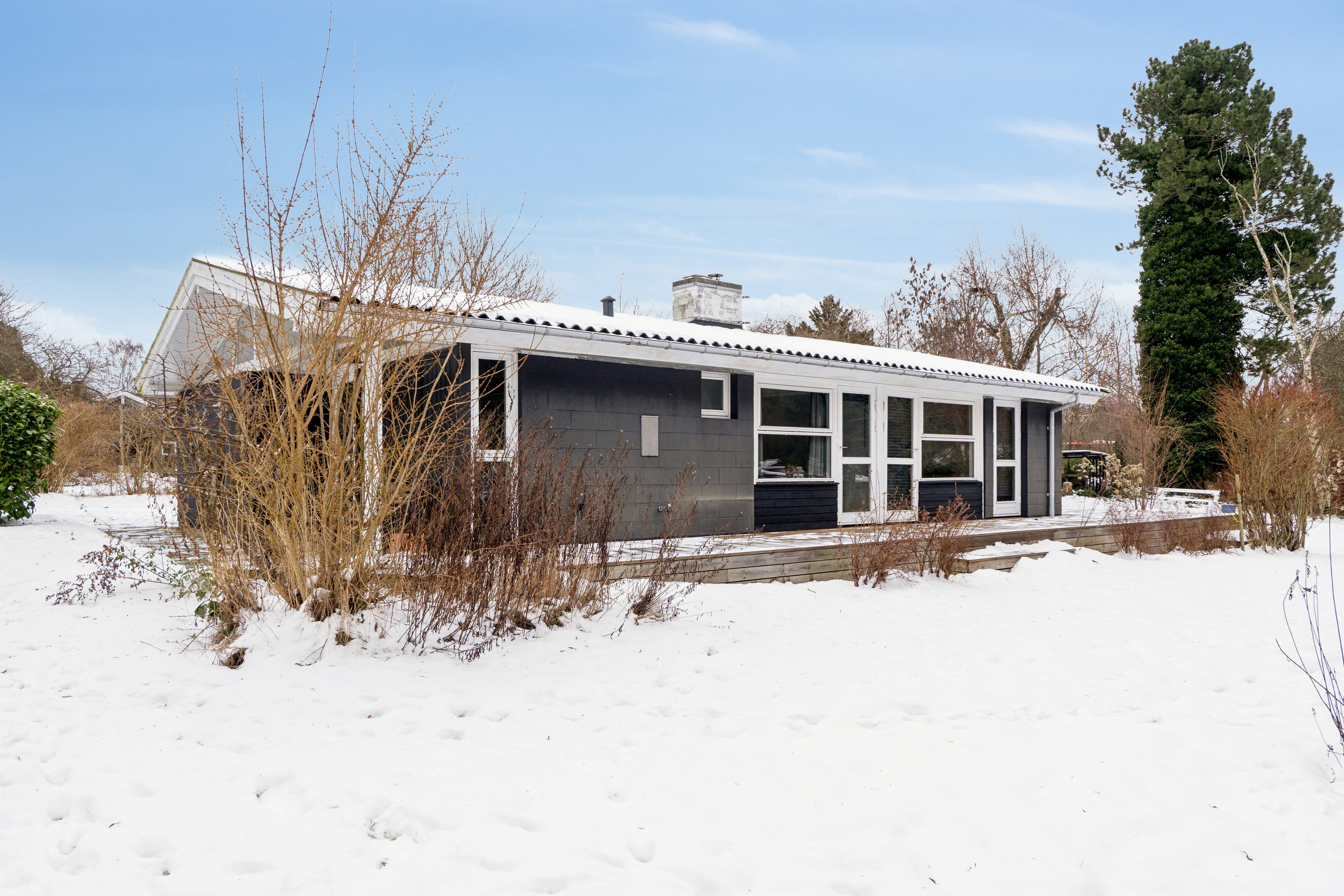 Fritidshus: Set fra haven på Kildegårdsvej 29, Evetofte, 3370 Melby