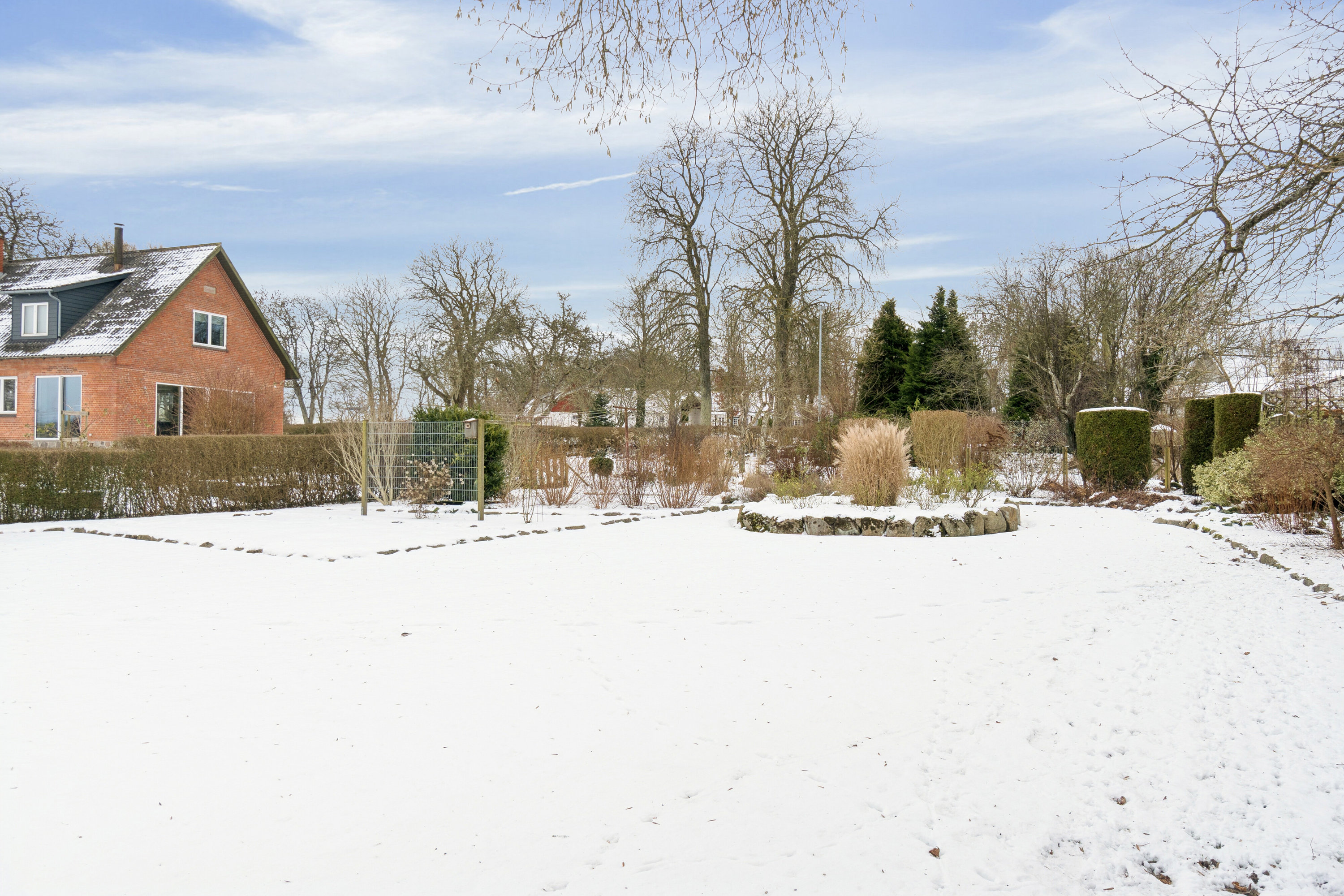 Fremhævet udendørs billede i fuldskærmstilstand. Billede af Holmevej 23, Næstelsø, 4700 Næstved