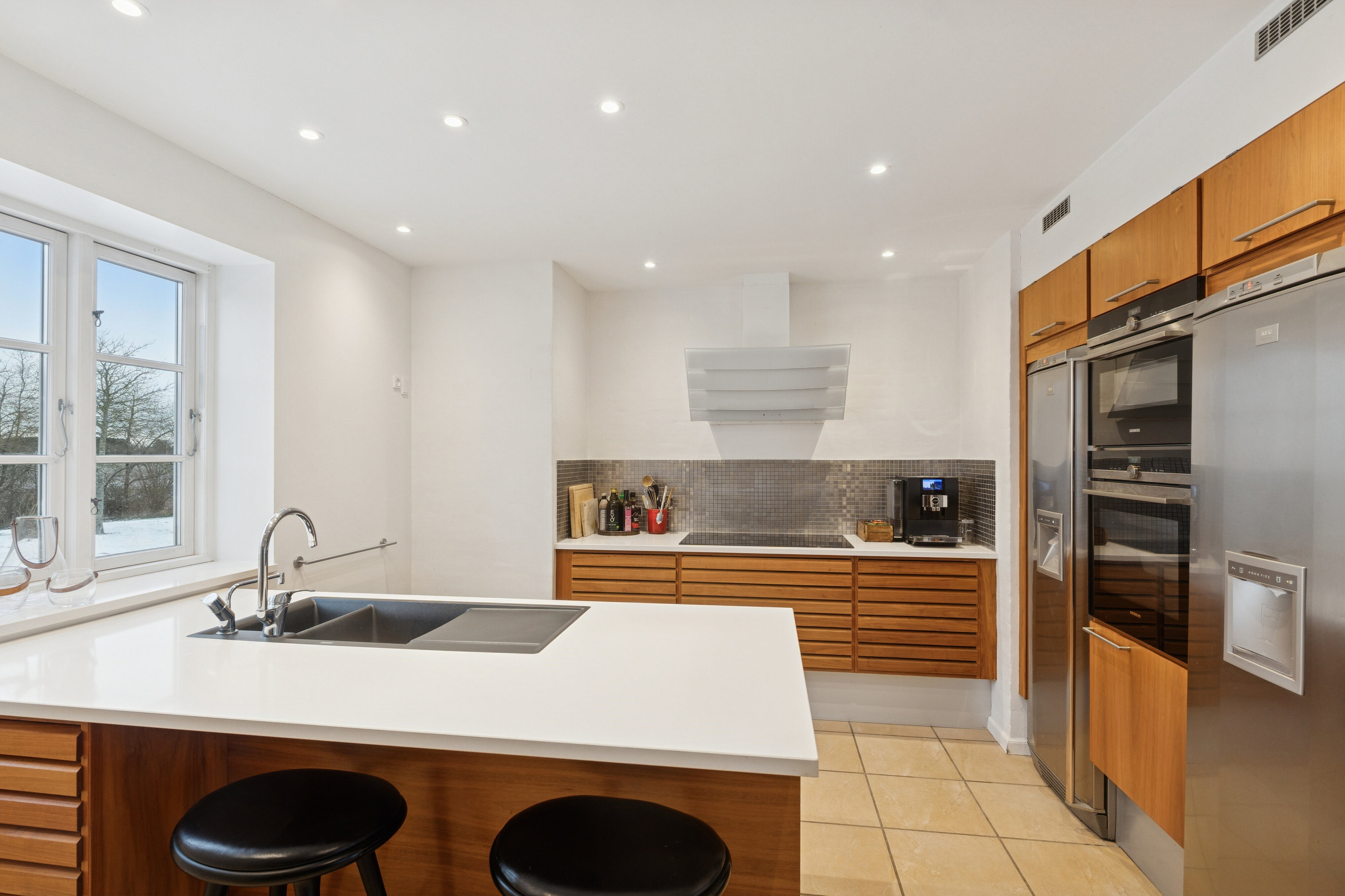 Fremhævet køkken billede i fuldskærmstilstand. Billede af Stårbyvej 13, 4735 Mern