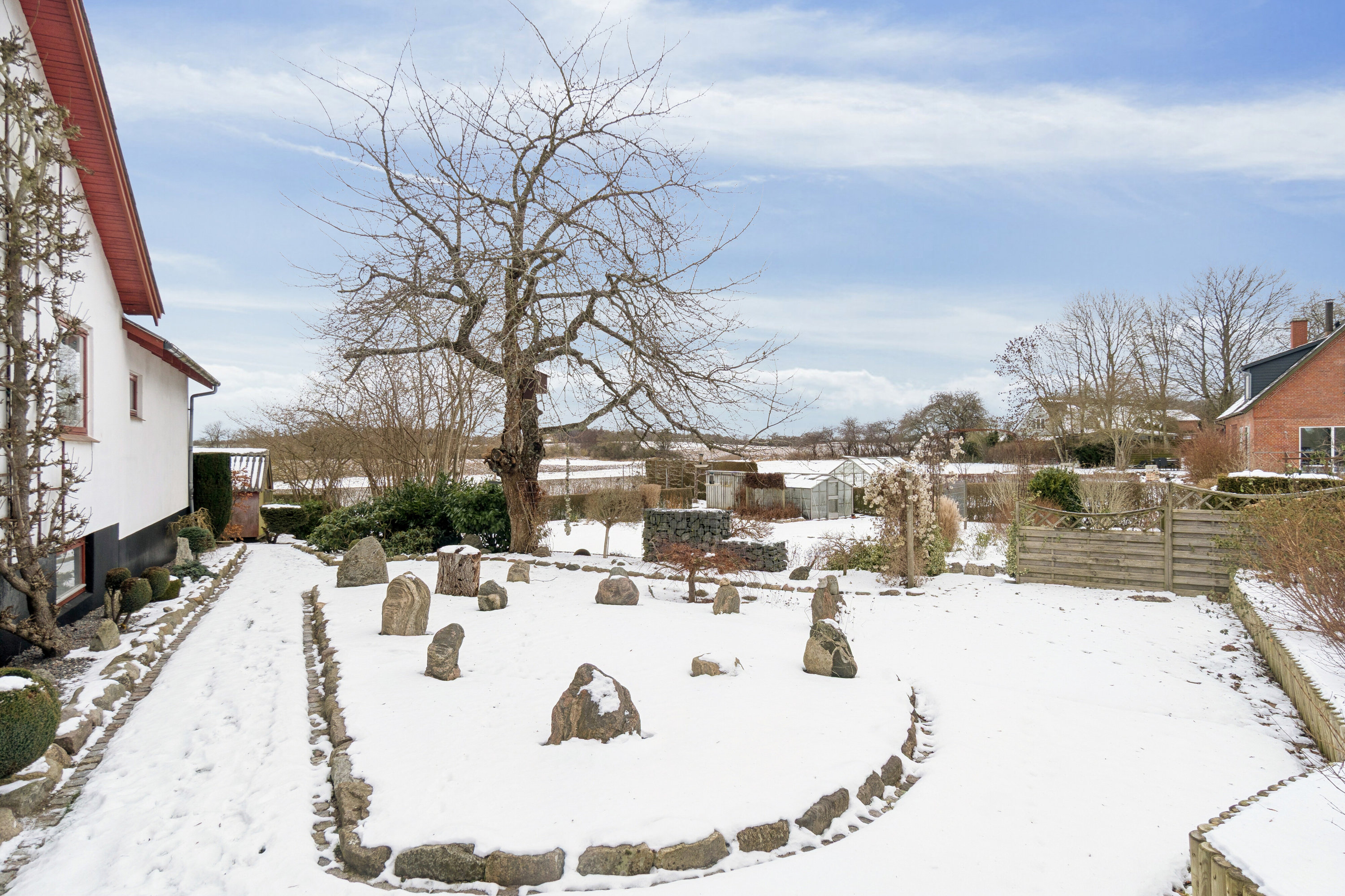 Fremhævet udendørs billede i fuldskærmstilstand. Billede af Holmevej 23, Næstelsø, 4700 Næstved