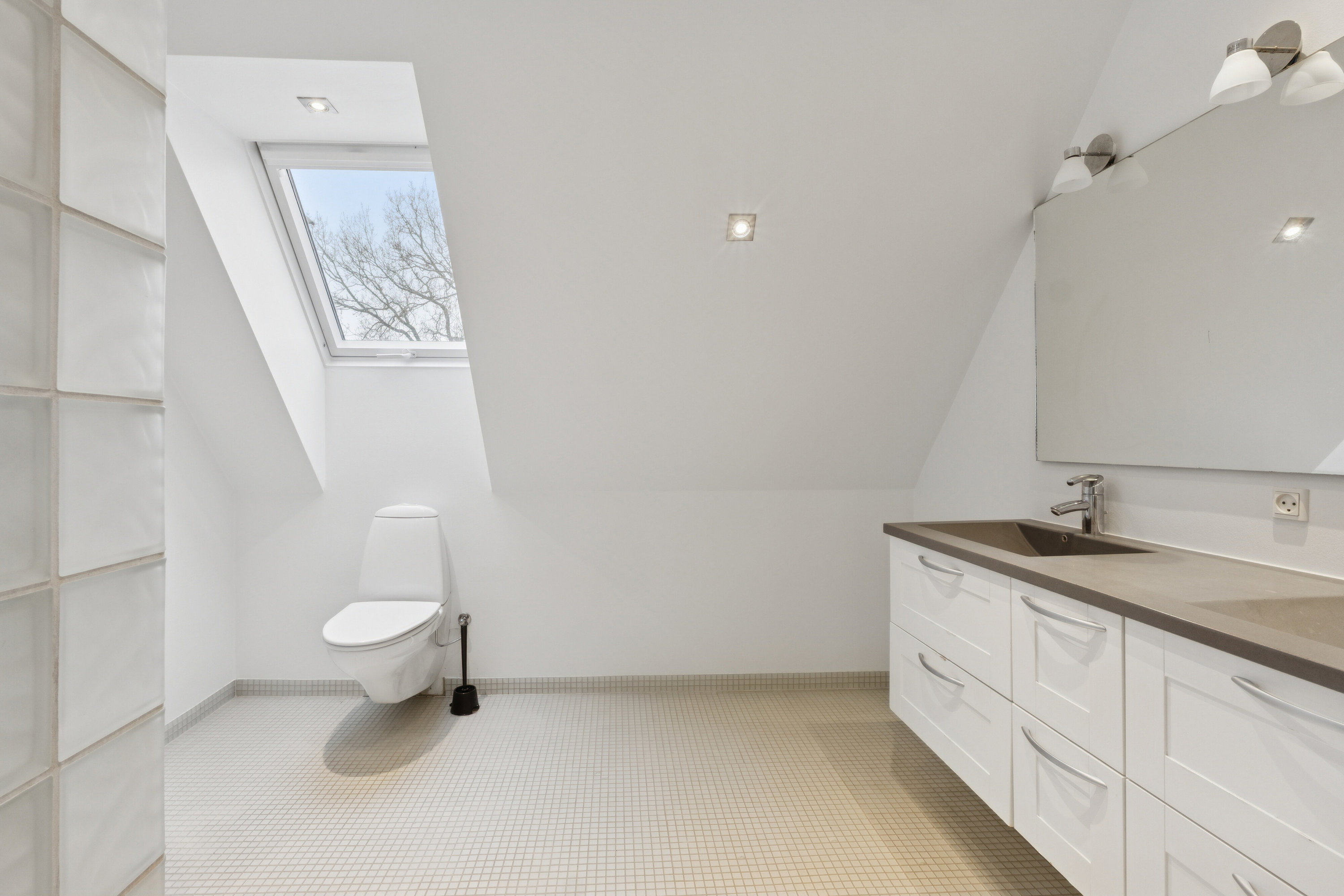 Fremhævet badeværelse billede i fuldskærmstilstand. Billede af Stårbyvej 13, 4735 Mern