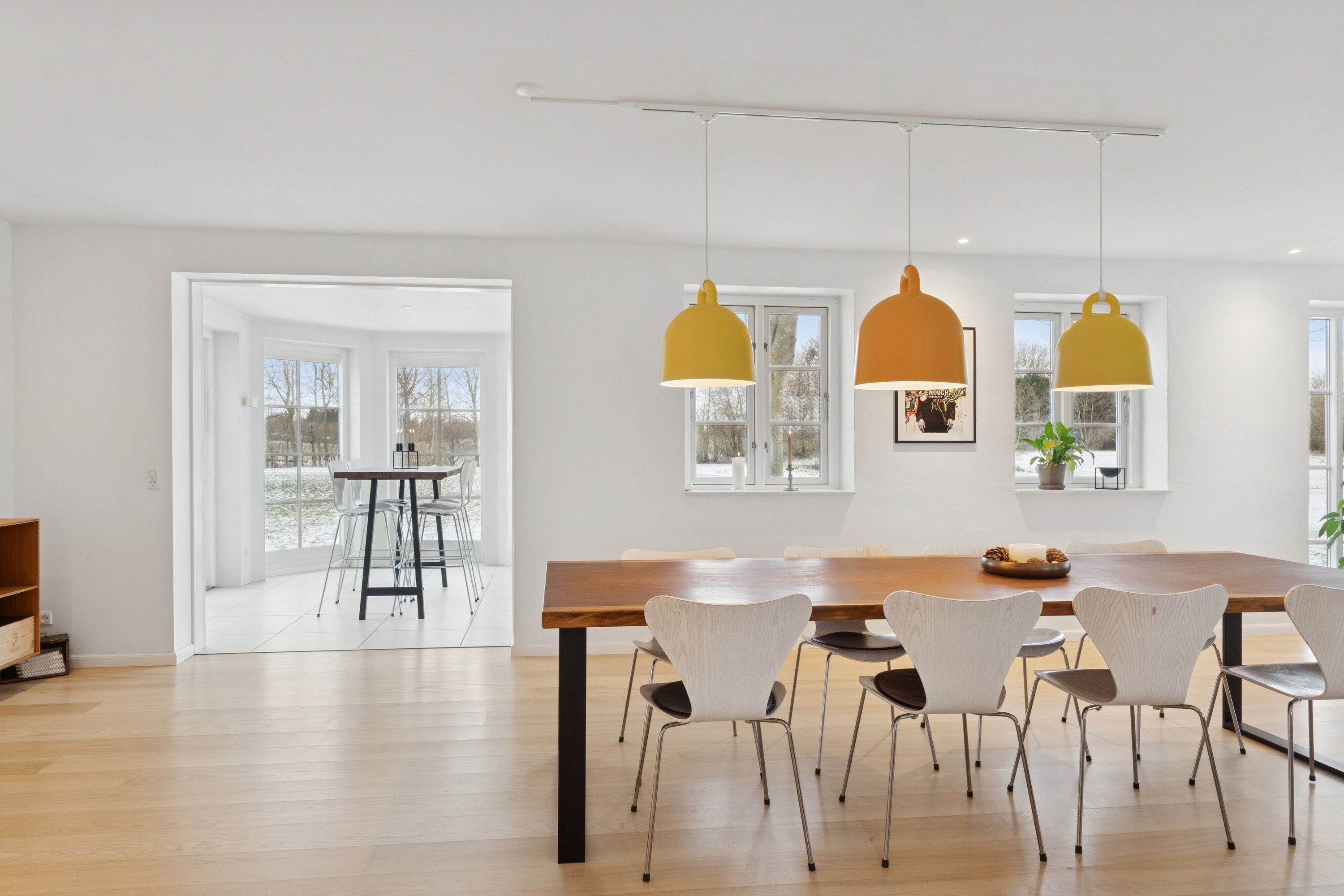 Fremhævet spisestue billede i fuldskærmstilstand. Billede af Stårbyvej 13, 4735 Mern