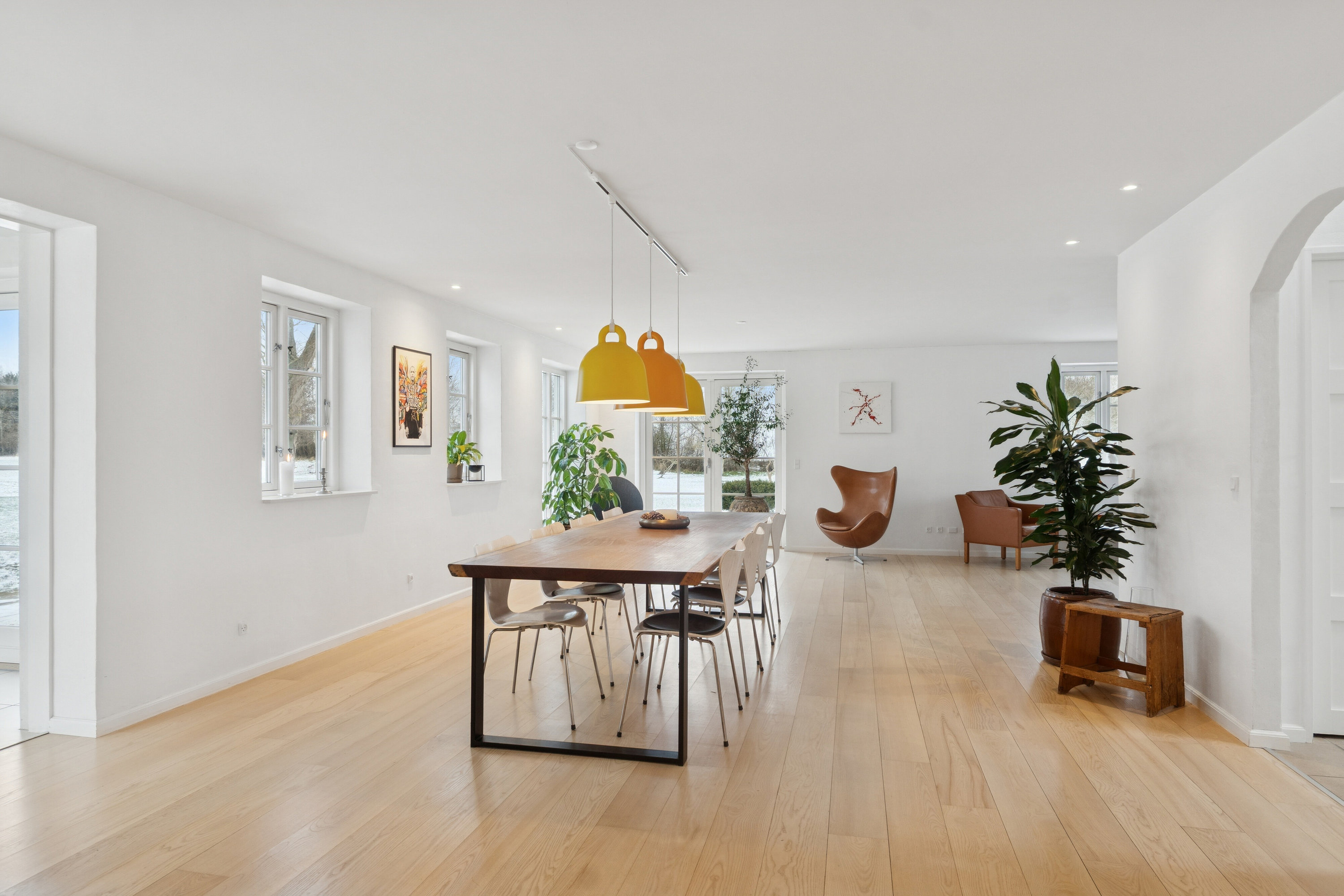 Fremhævet spisestue billede i fuldskærmstilstand. Billede af Stårbyvej 13, 4735 Mern