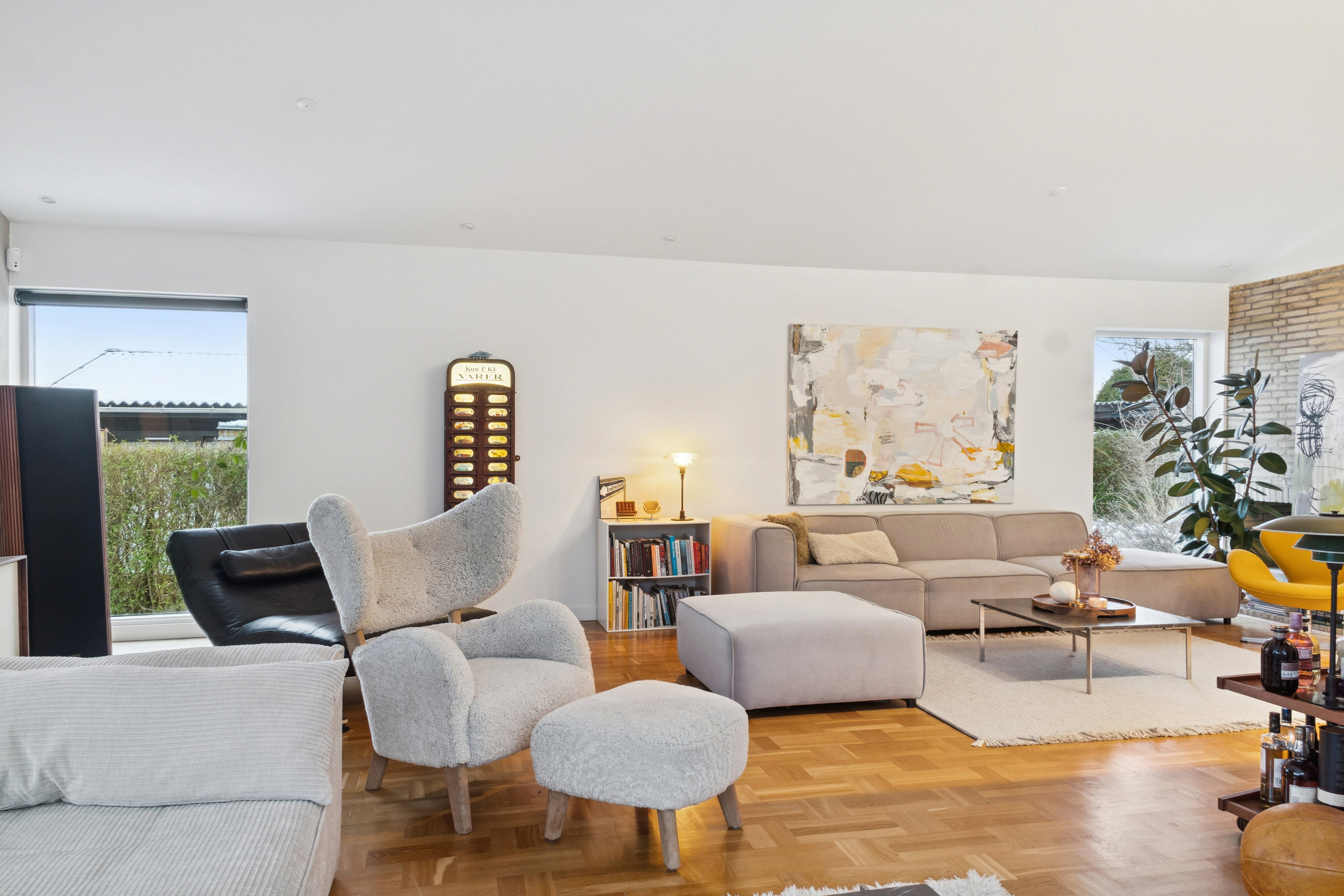 Fremhævet stue billede i fuldskærmstilstand. Billede af Spicavej 31, 8270 Højbjerg