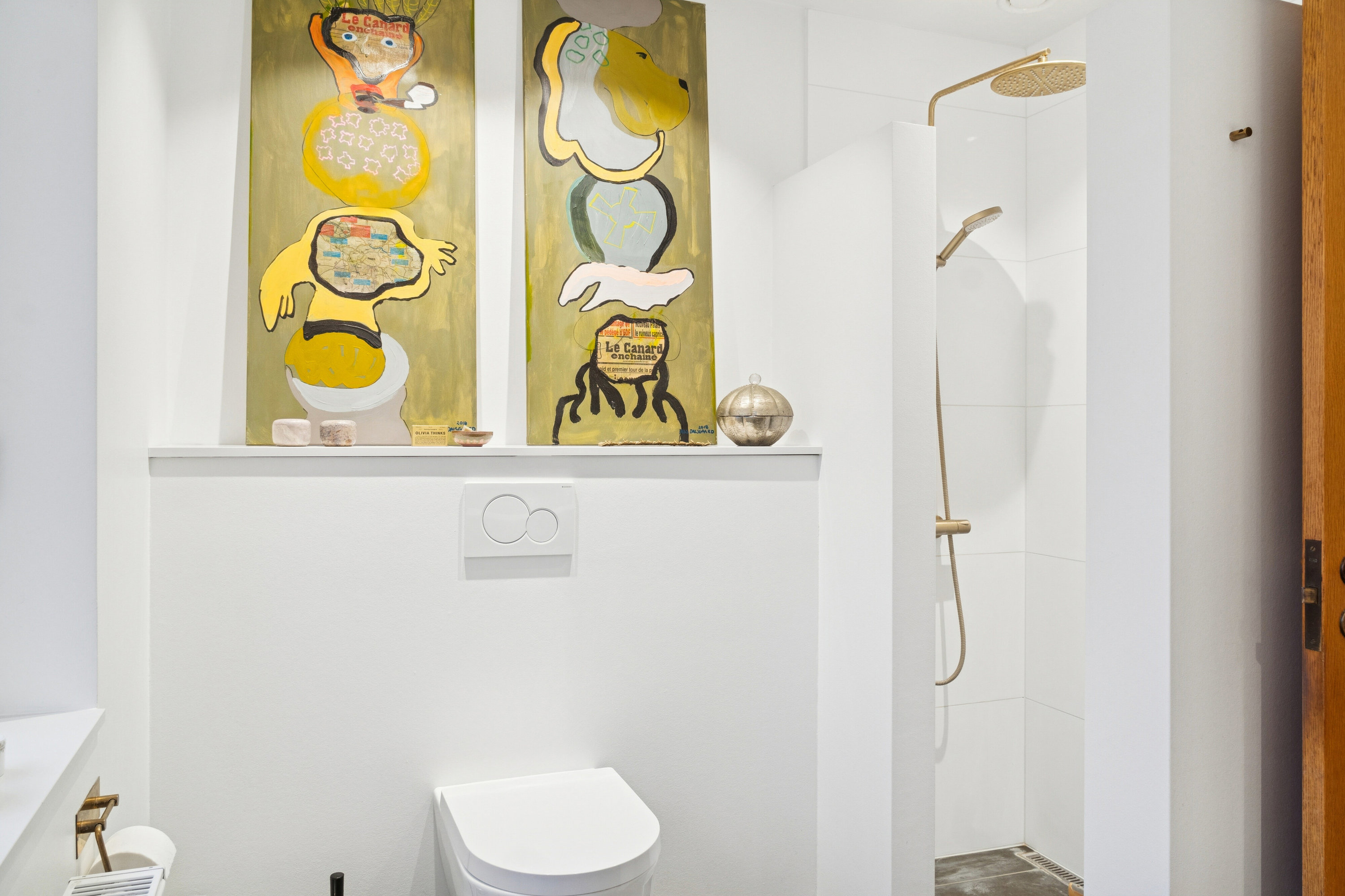 Fremhævet badeværelse billede i fuldskærmstilstand. Billede af Spicavej 31, 8270 Højbjerg