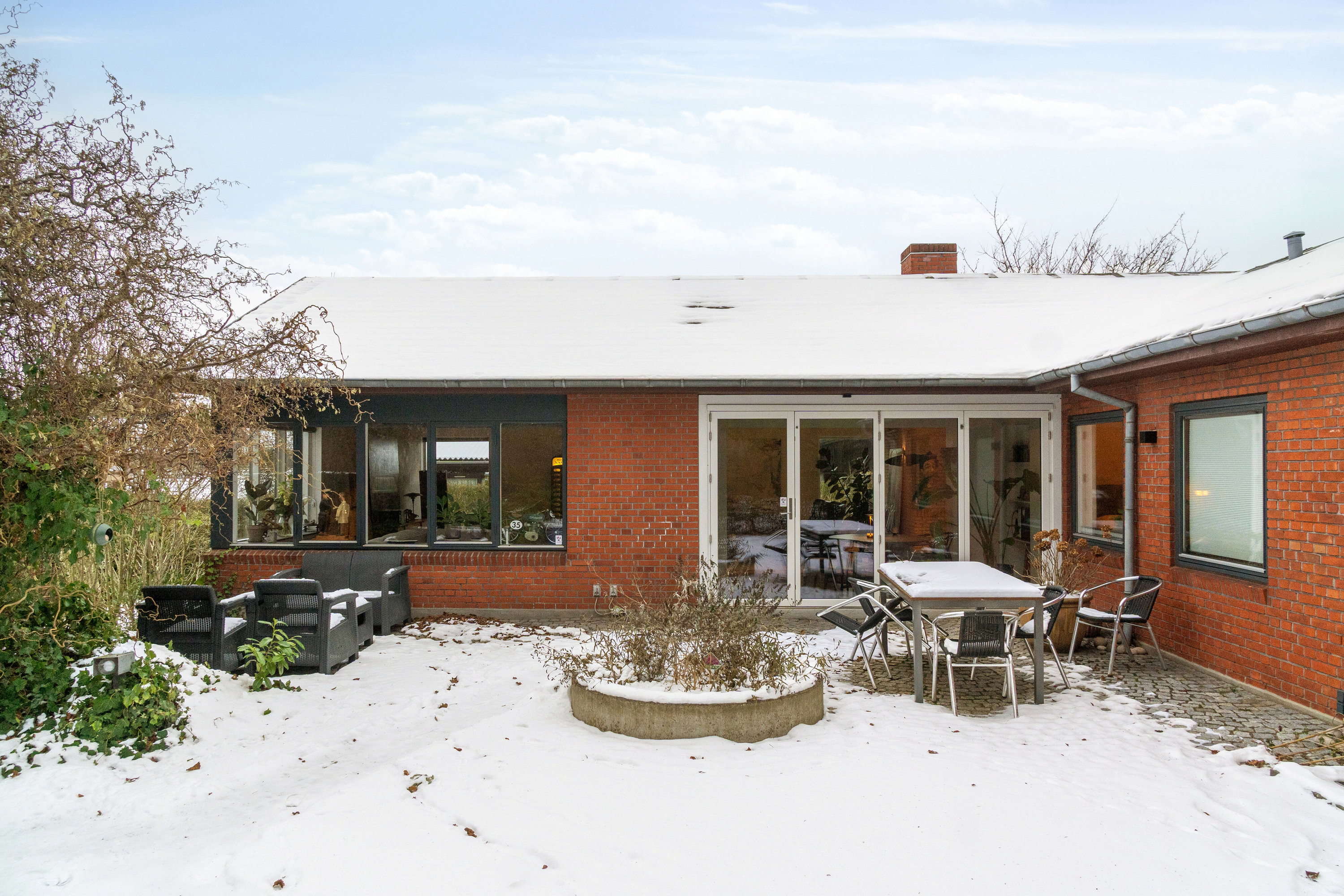 Fremhævet terrasse billede i fuldskærmstilstand. Billede af Spicavej 31, 8270 Højbjerg