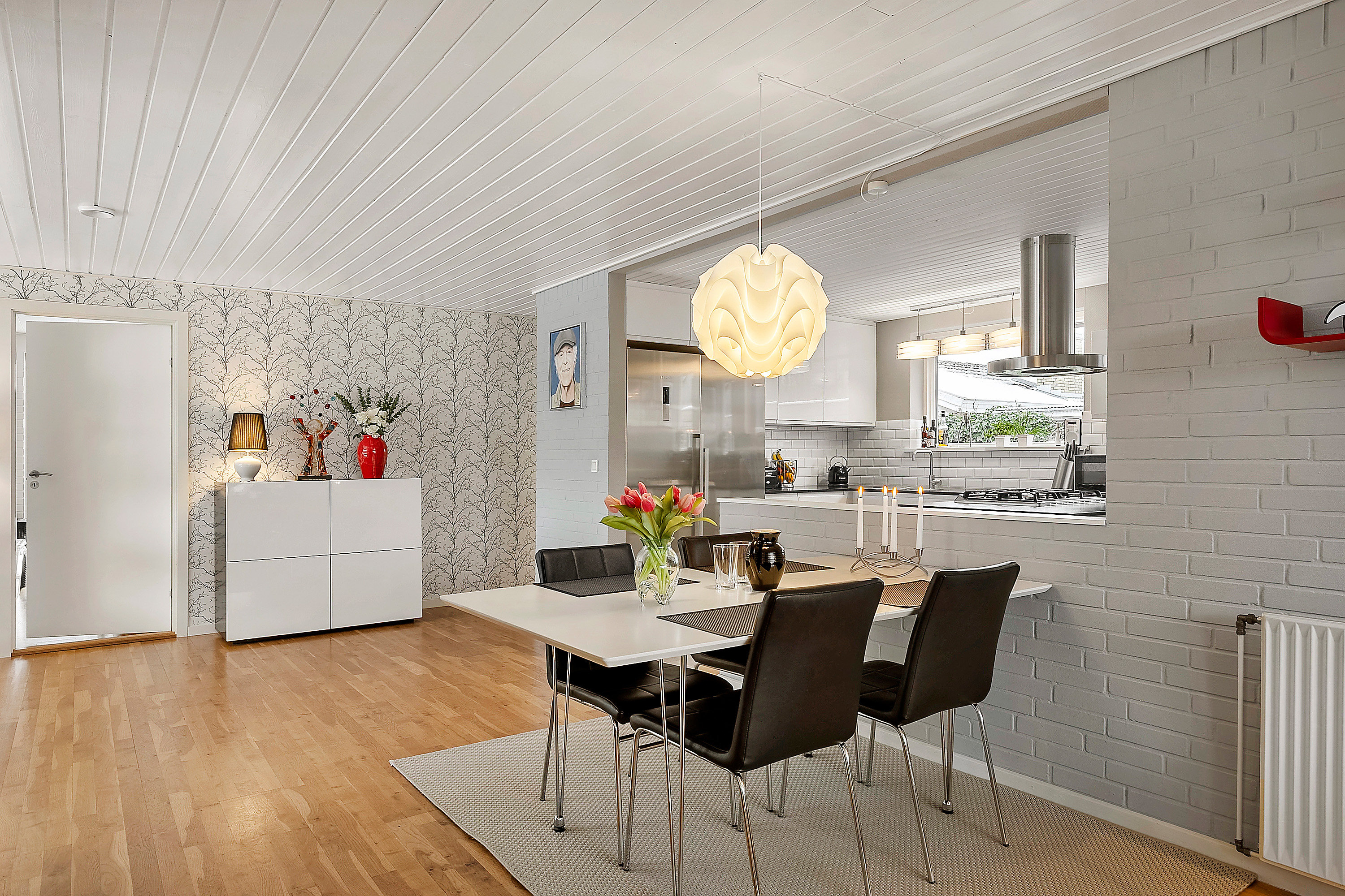 Fremhævet spisekøkken billede i fuldskærmstilstand. Billede af Humlebivænget 60, Hjallese, 5260 Odense S