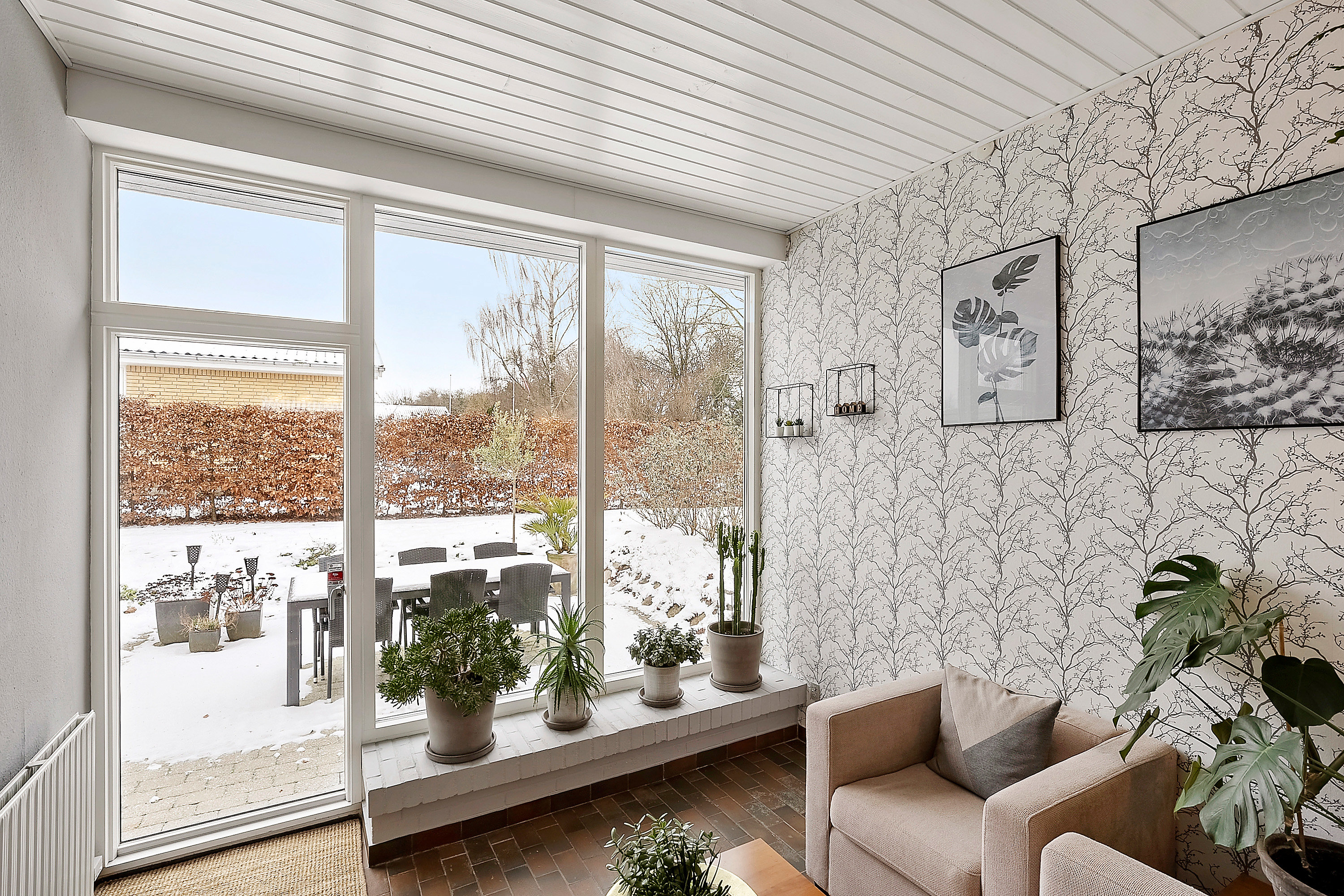 Fremhævet stue billede i fuldskærmstilstand. Billede af Humlebivænget 60, Hjallese, 5260 Odense S