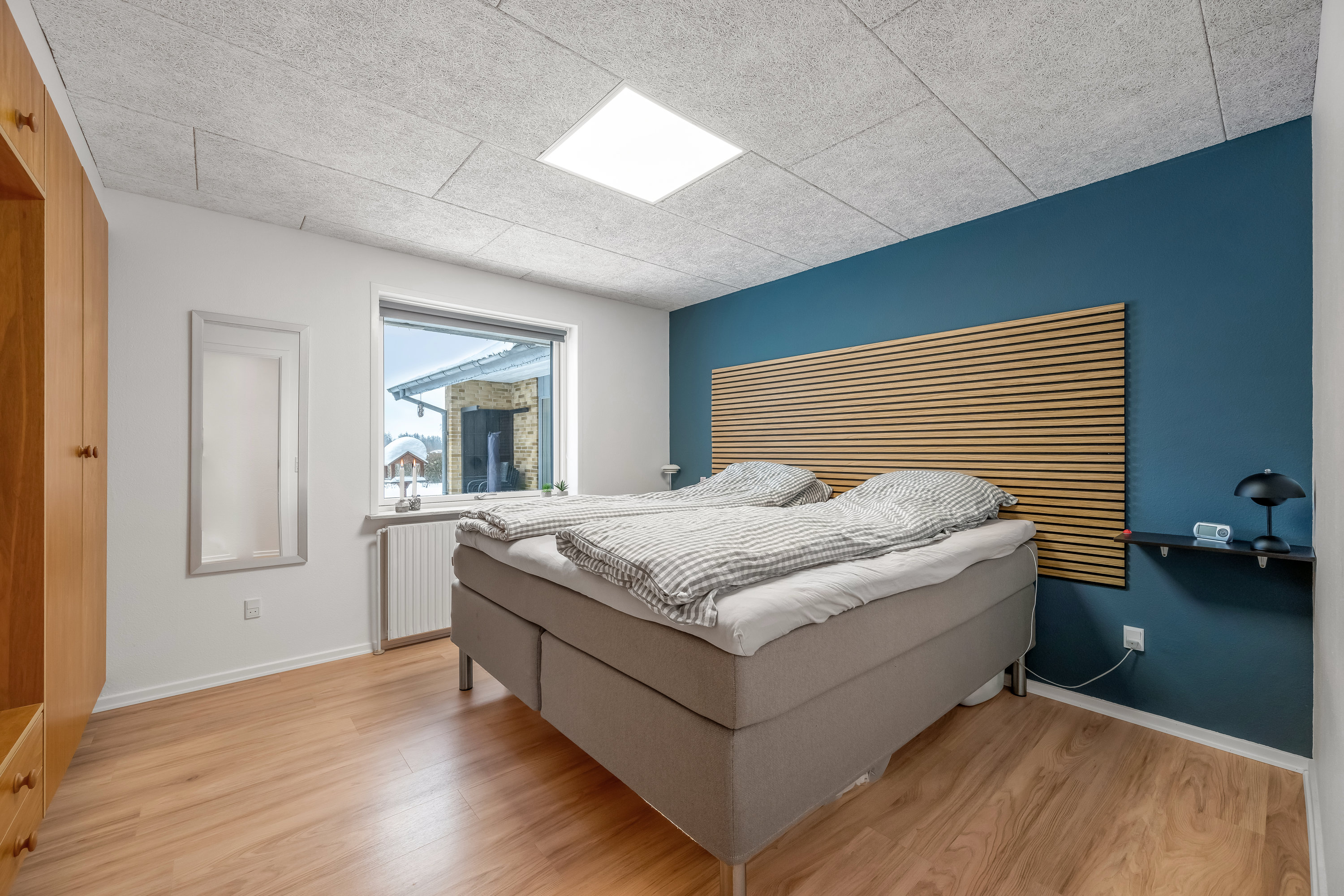 Fremhævet soveværelse billede i fuldskærmstilstand. Billede af Grønningen 26, Troldhede, 6920 Videbæk