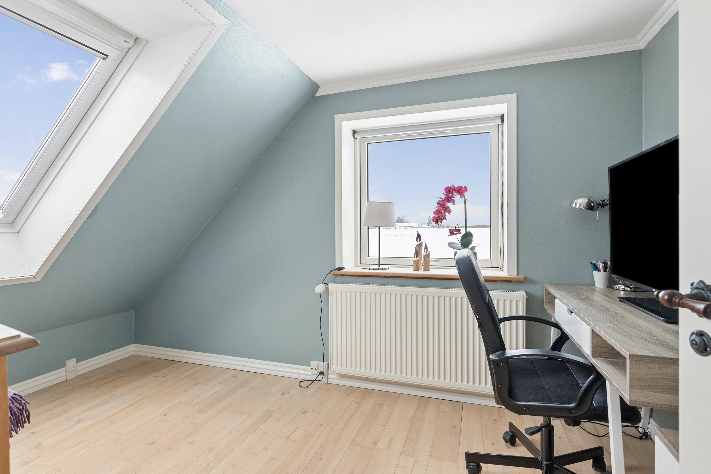 Fremhævet værelse billede i fuldskærmstilstand. Billede af Vesterheden 3, 9760 Vrå