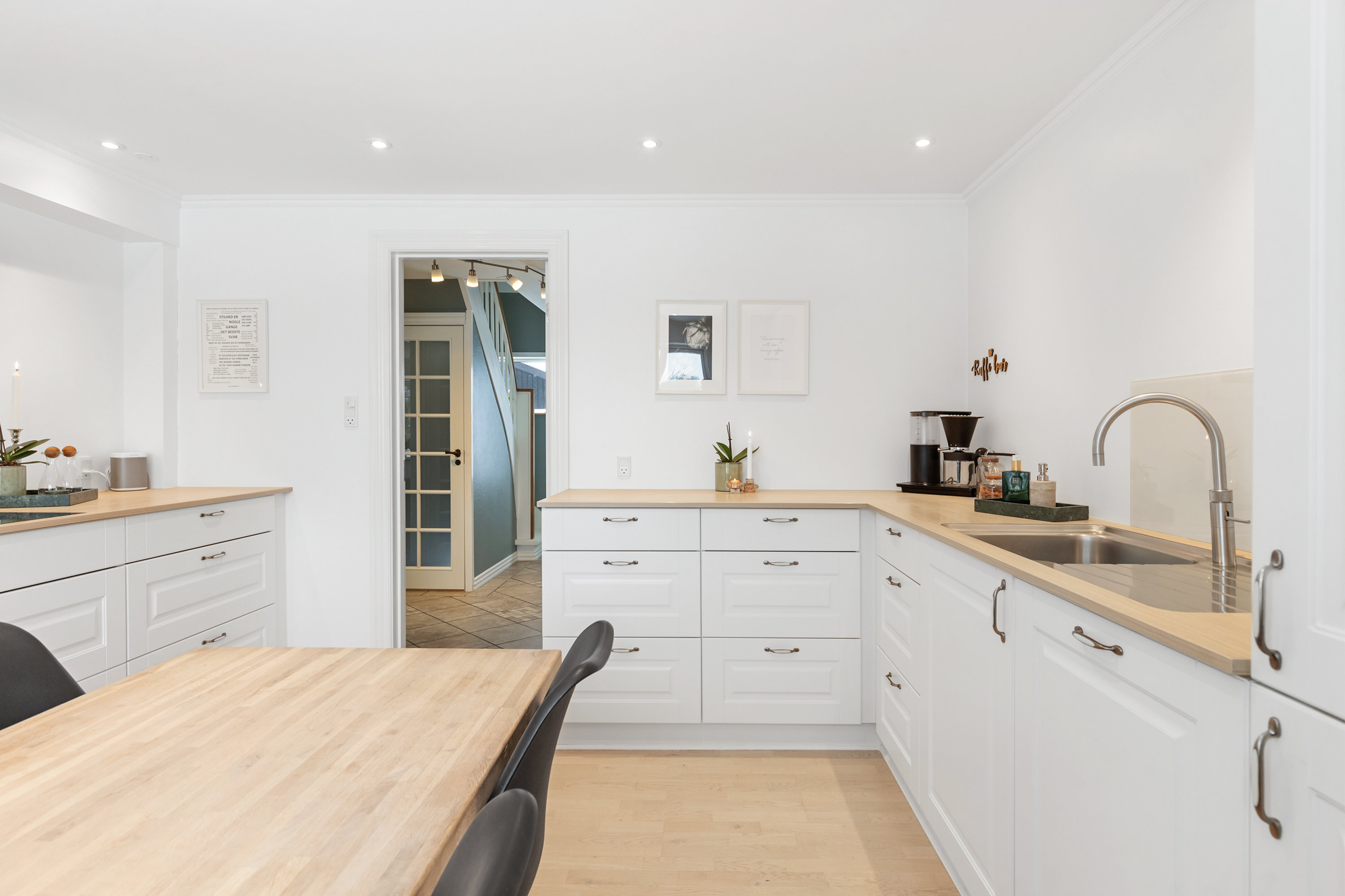 Fremhævet køkken billede i fuldskærmstilstand. Billede af Vesterheden 3, 9760 Vrå