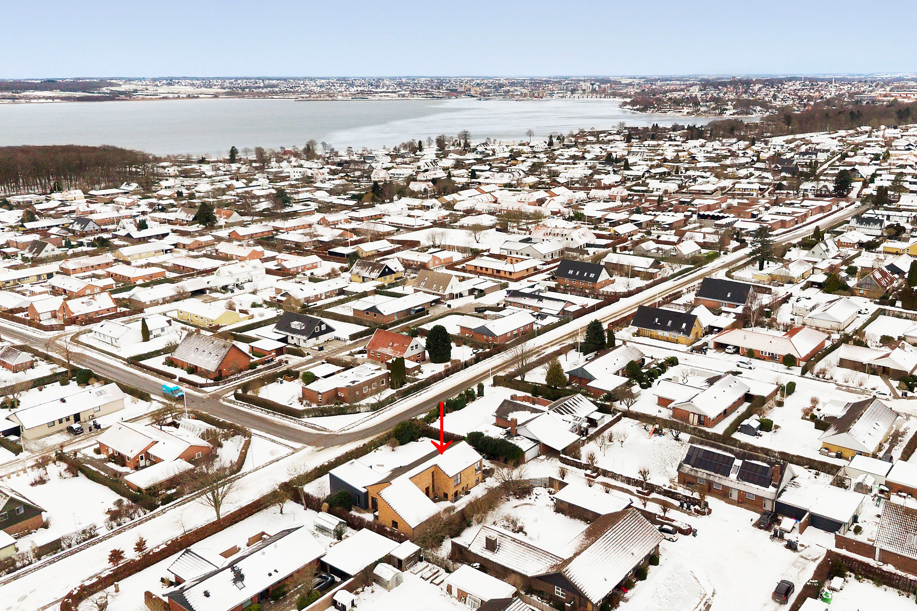 Fremhævet  billede i fuldskærmstilstand. Billede af Hovmarksvej 75, 8700 Horsens