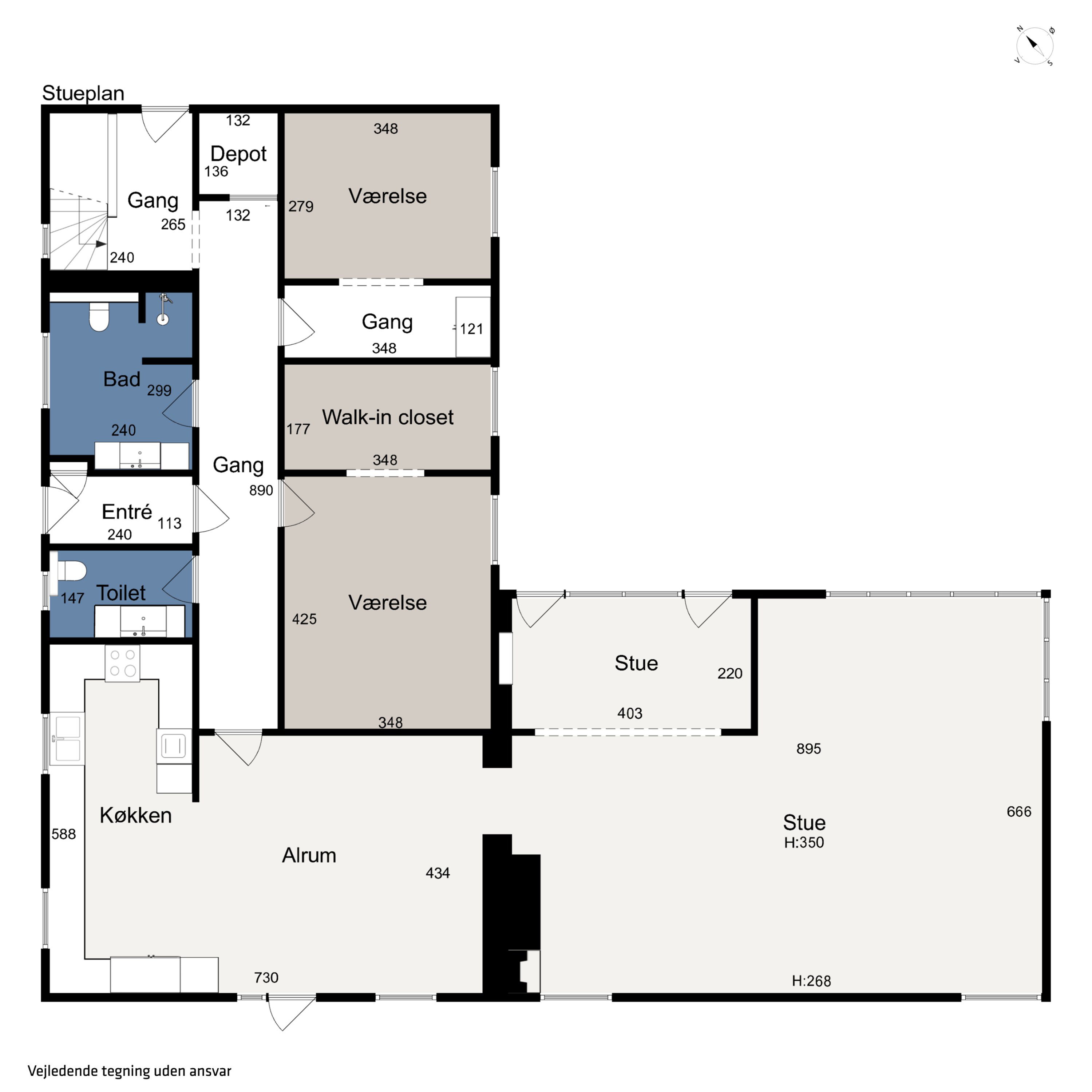 Plantegninger billede af Spicavej 31, 8270 Højbjerg