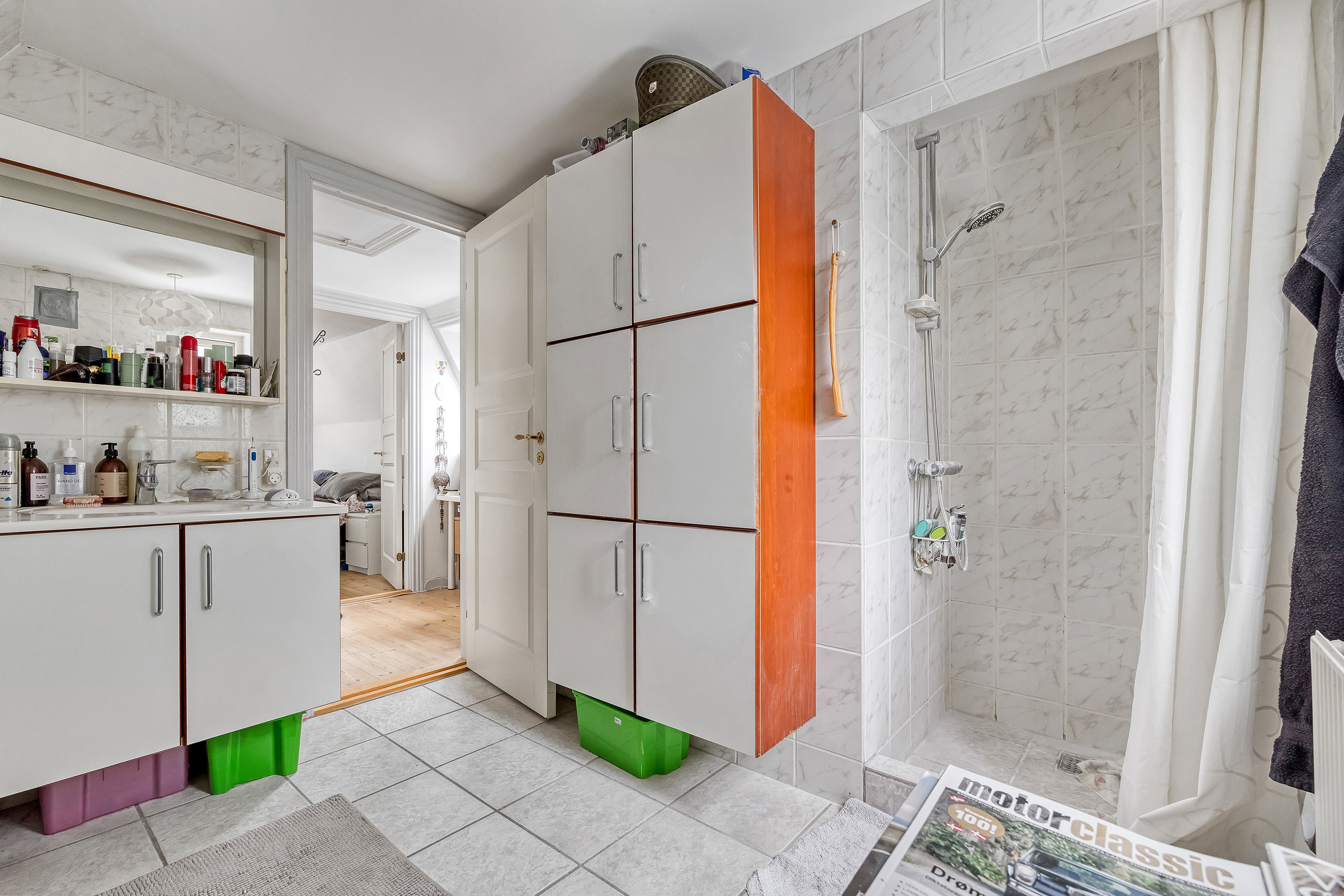 Fremhævet badeværelse billede i fuldskærmstilstand. Billede af Smidstrup Strandvej 26, 3250 Gilleleje