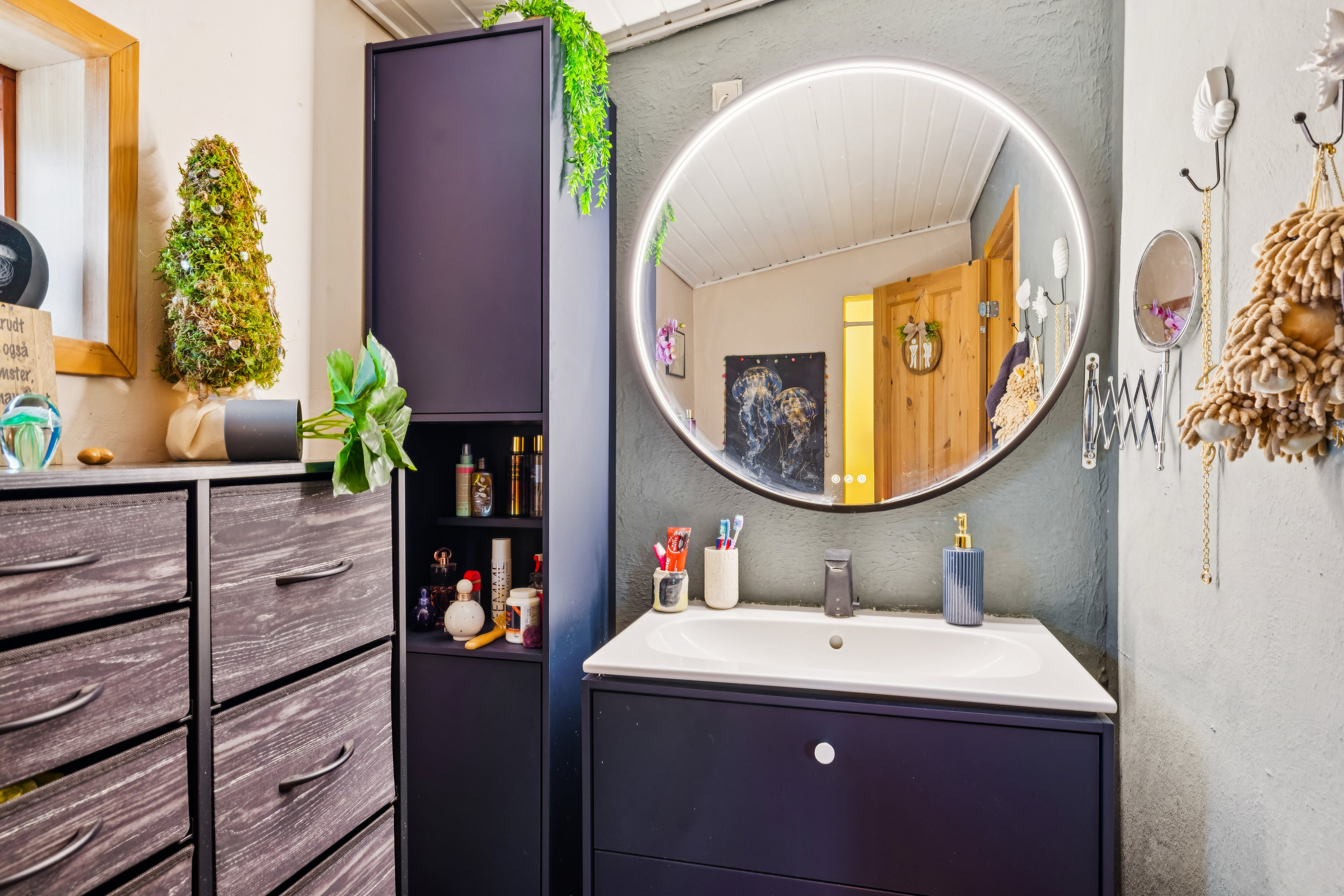 Fremhævet badeværelse billede i fuldskærmstilstand. Billede af Nymandsvej 8, Hoed, 8444 Balle