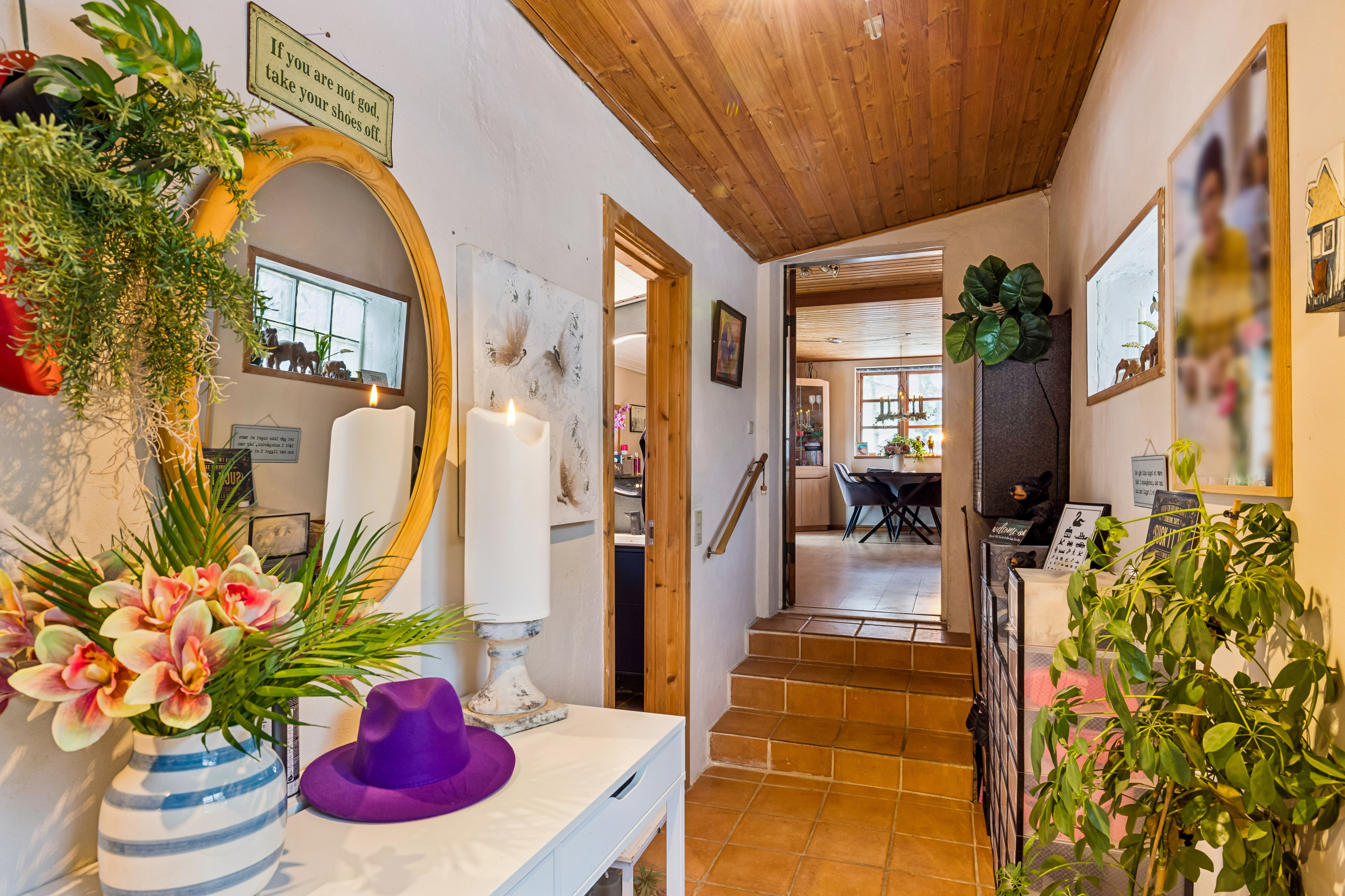 Fremhævet gang billede i fuldskærmstilstand. Billede af Nymandsvej 8, Hoed, 8444 Balle