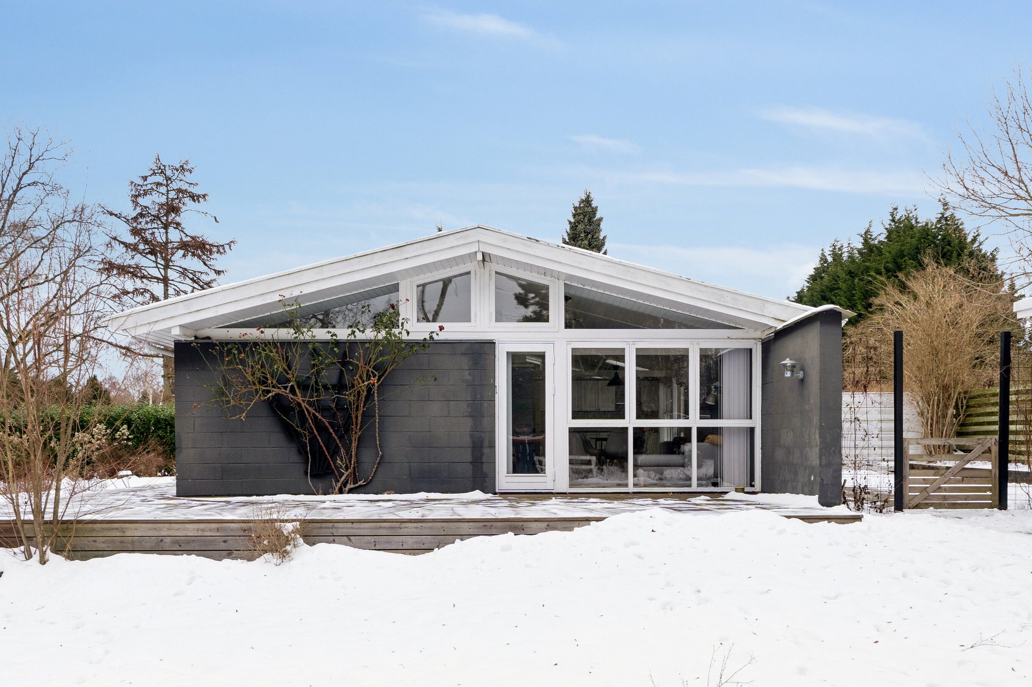 Miniaturebillede 1: set fra haven. Billede af Kildegårdsvej 29, Evetofte, 3370 Melby