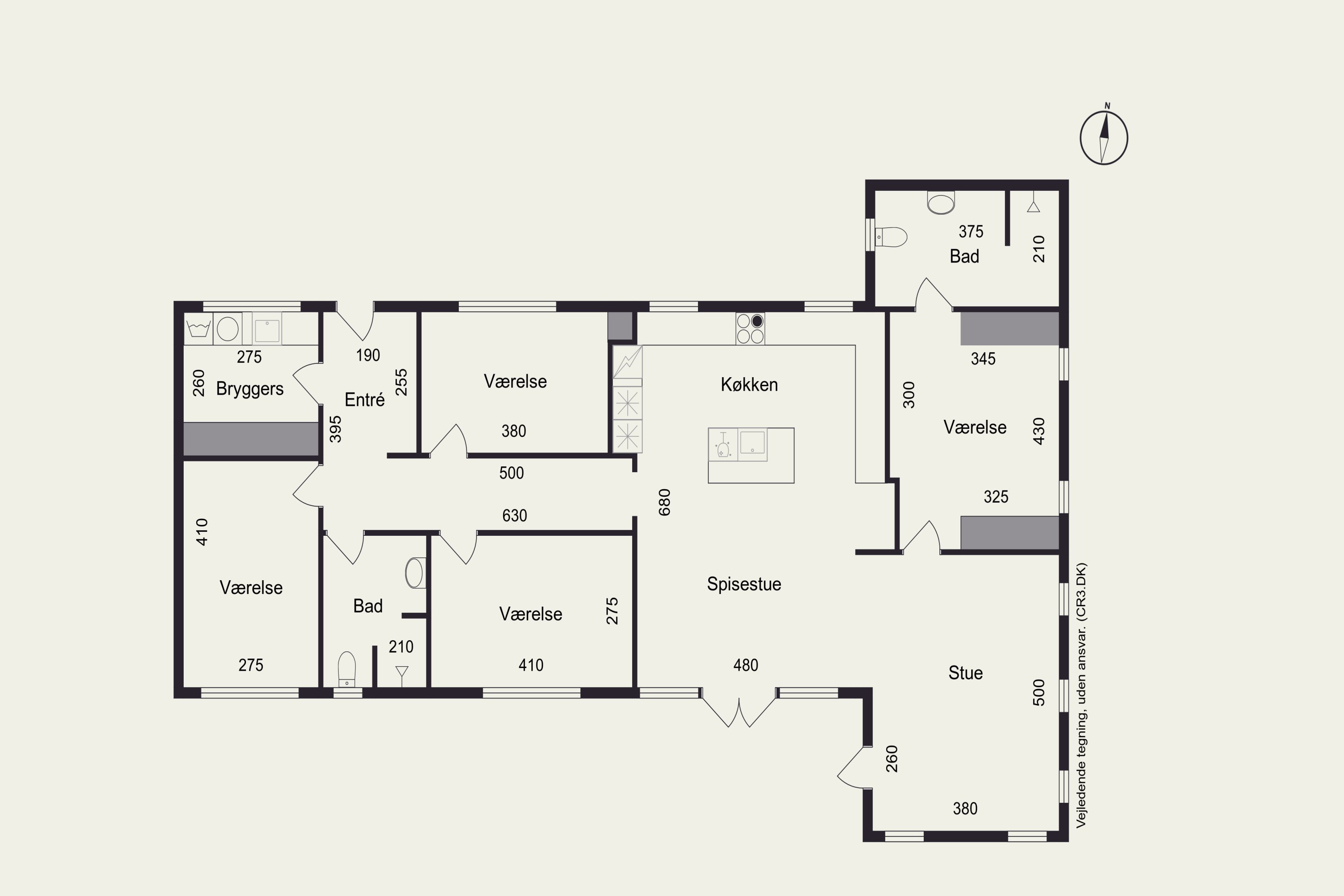 Plantegninger billede af Birkevænget 5, 2680 Solrød Strand