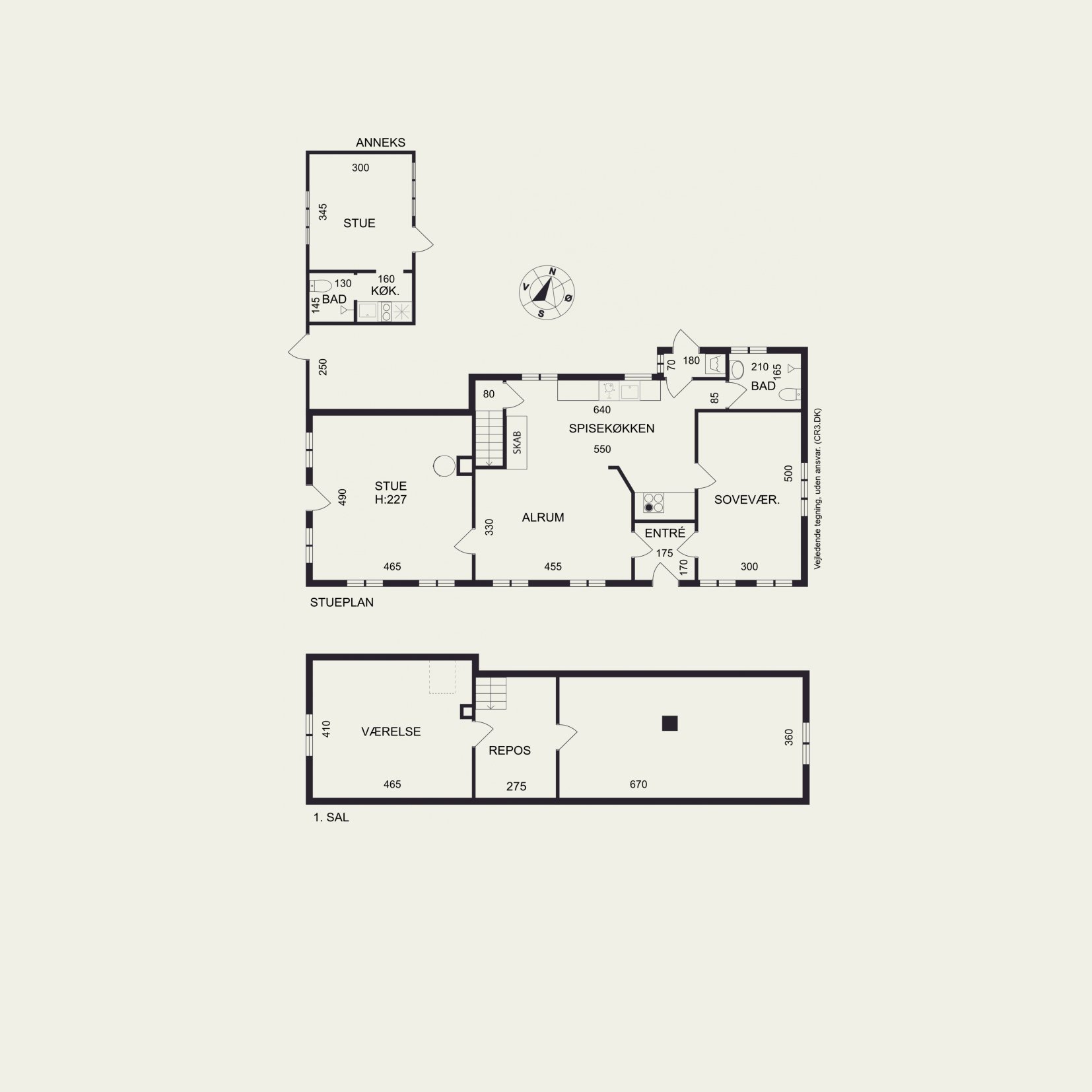 Plantegninger billede af Olaf Poulsens Alle 2, 3480 Fredensborg