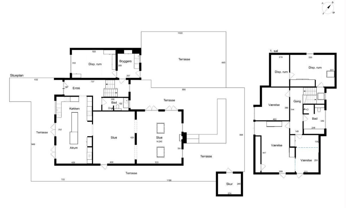 Plantegninger billede af Wibroesvej 7, 9000 Aalborg