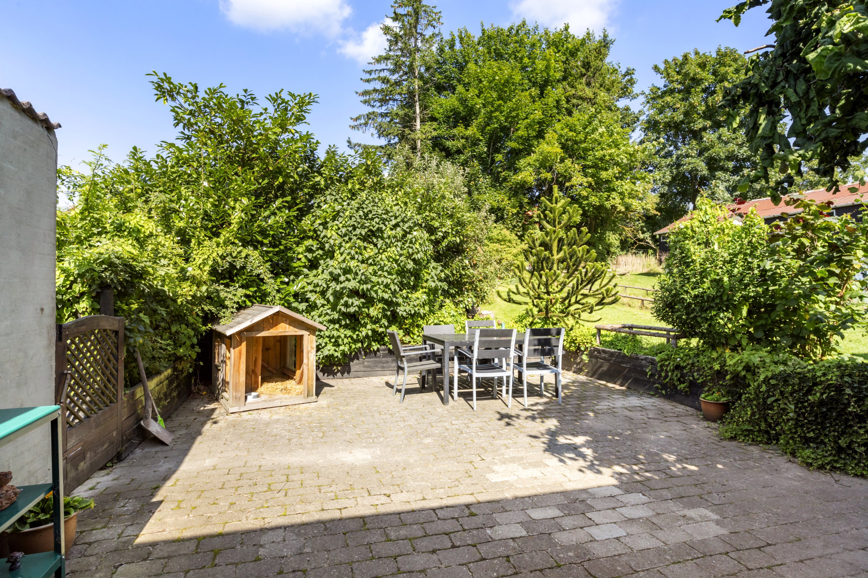 Fremhævet terrasse billede i fuldskærmstilstand. Billede af Ørstedvej 32, Ørsted, 4622 Havdrup