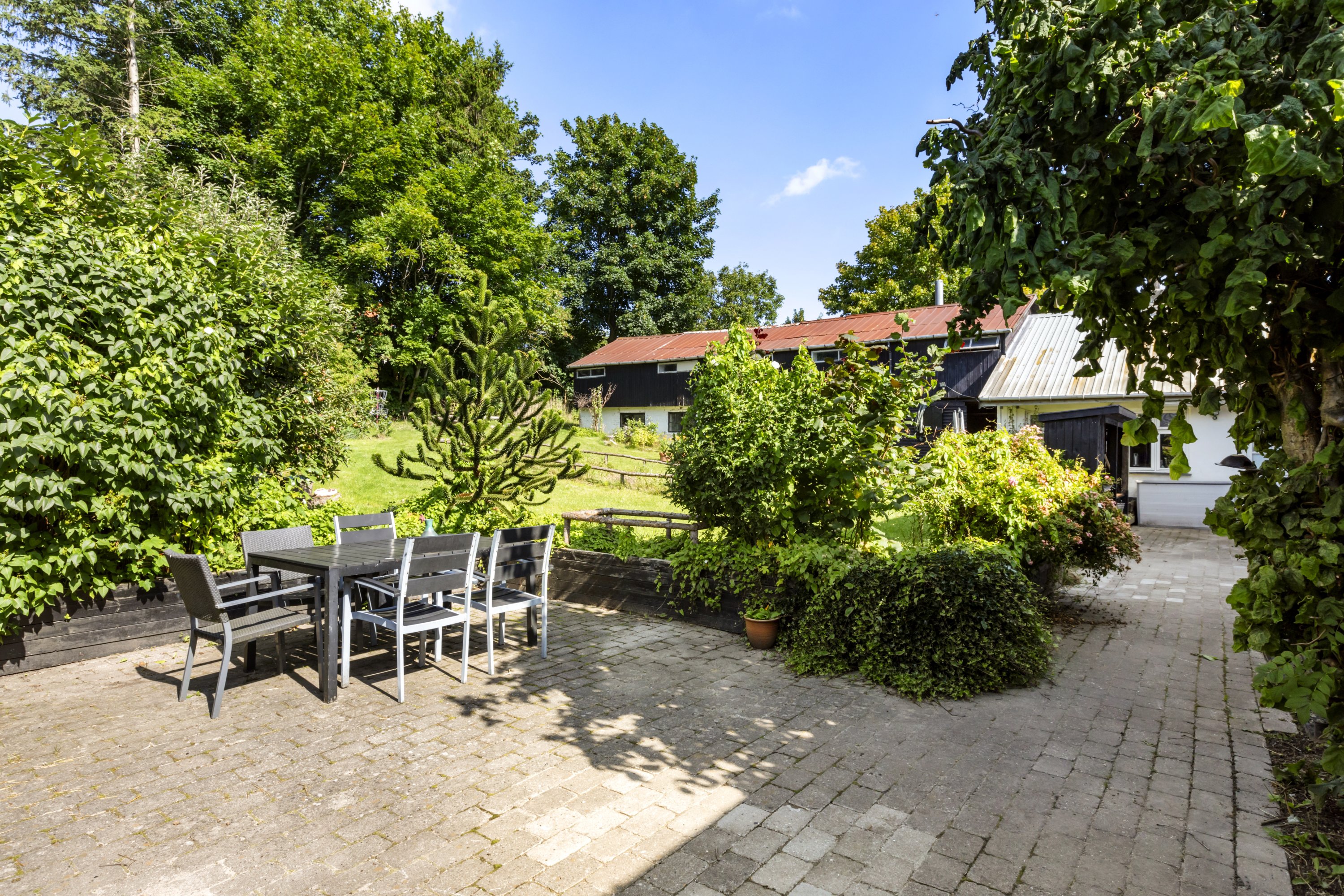 Fremhævet terrasse billede i fuldskærmstilstand. Billede af Ørstedvej 32, Ørsted, 4622 Havdrup