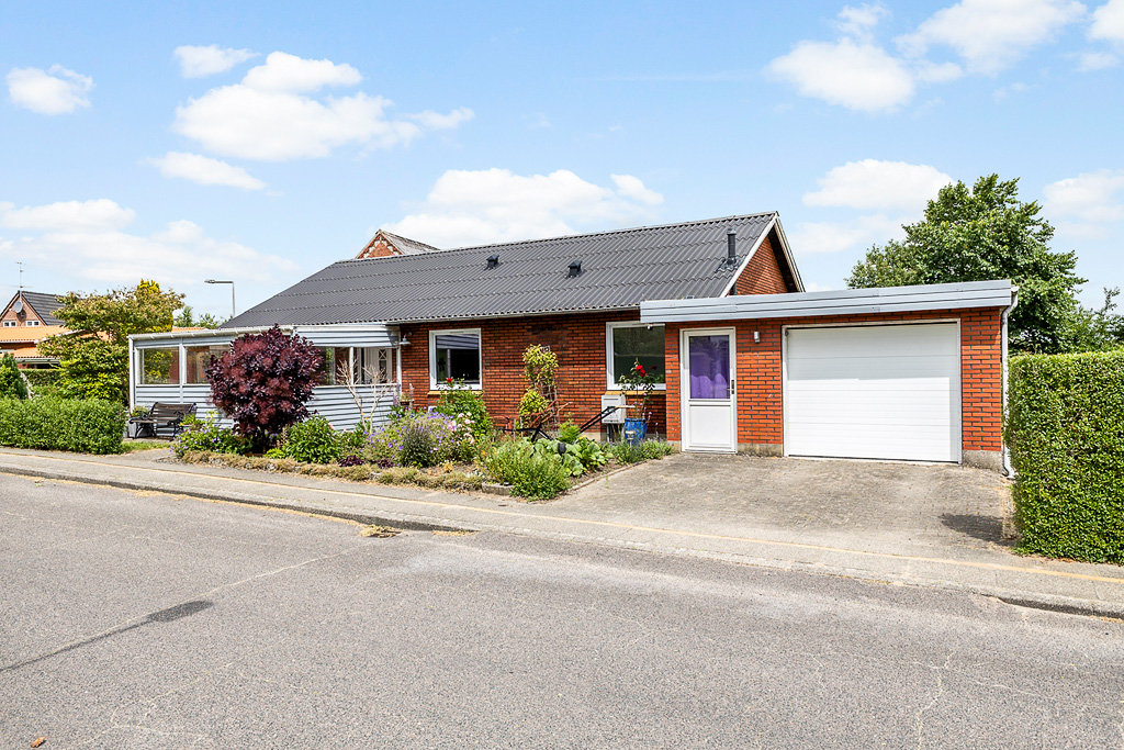 Villa: Facade på Nørregaardsvej 1, Vorgod, 6920 Videbæk