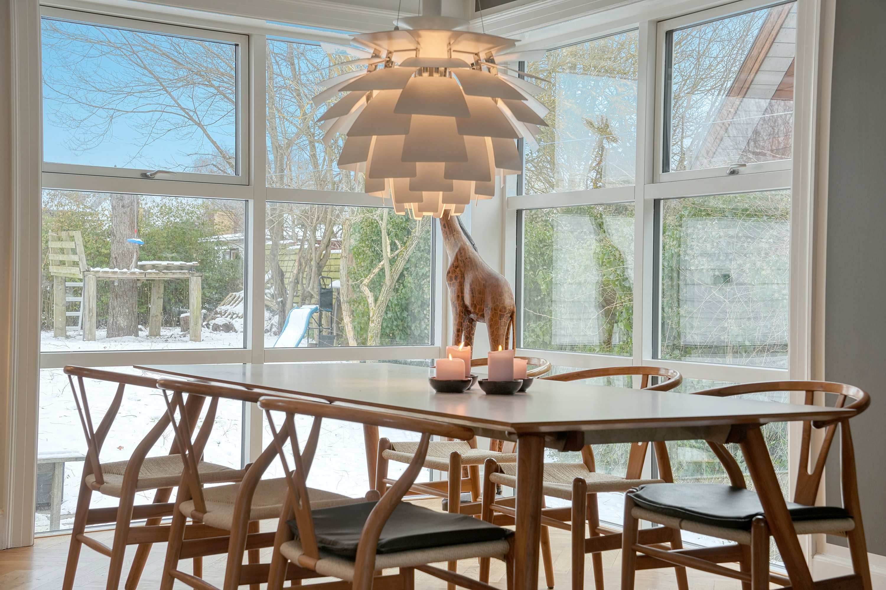 Fremhævet spisestue billede i fuldskærmstilstand. Billede af Humlebæk Strandvej 66, 3050 Humlebæk