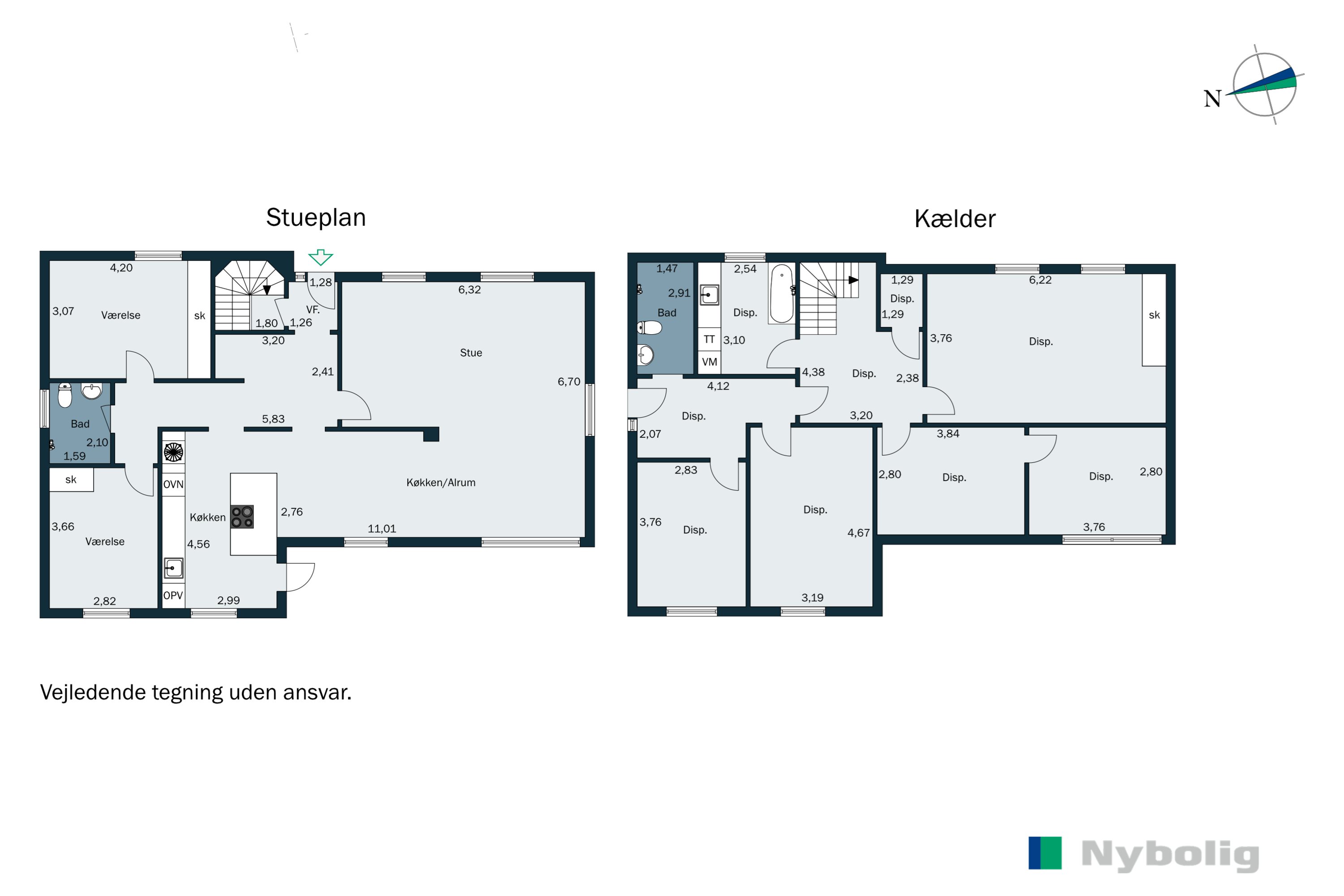 Plantegninger billede af Kirkegade 96, 6700 Esbjerg