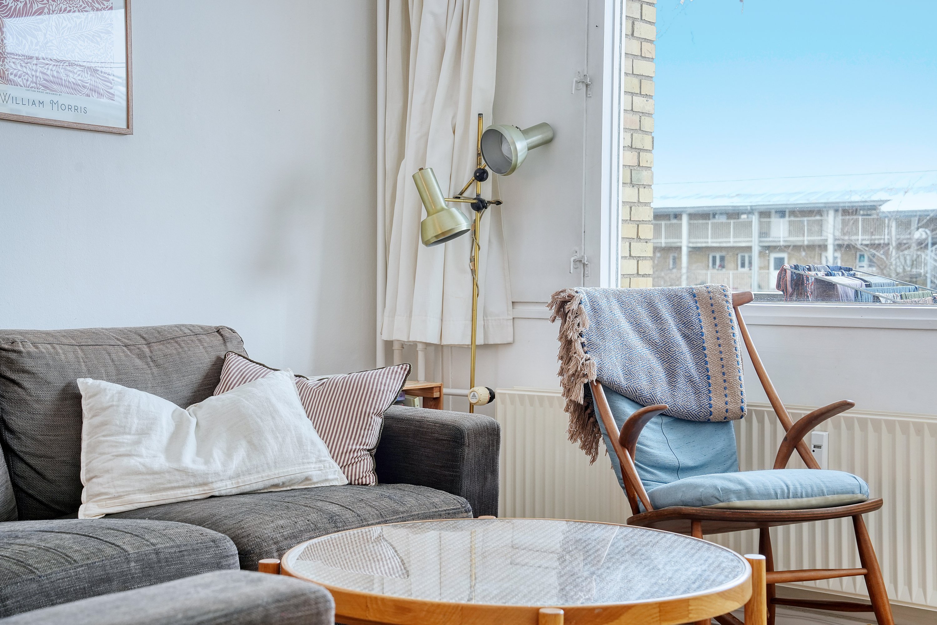 Fremhævet stue billede i fuldskærmstilstand. Billede af Teglgårdsvej 389, 1. th., 3050 Humlebæk