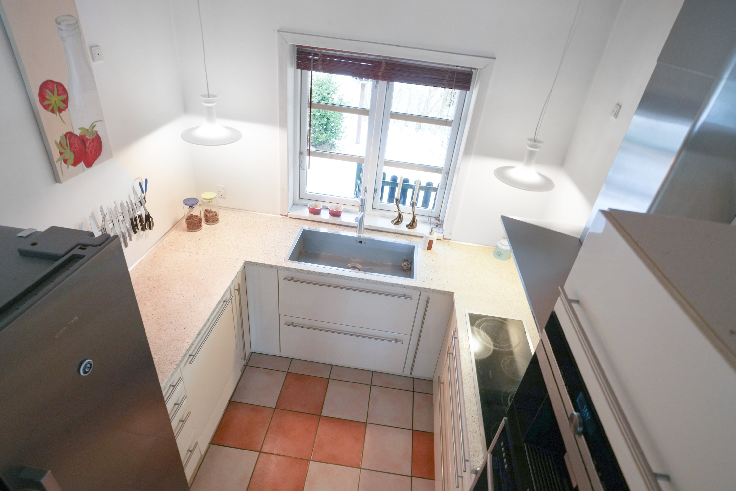 Fremhævet køkken billede i fuldskærmstilstand. Billede af Rørsangervej 2, Nyrup, 4500 Nykøbing Sj