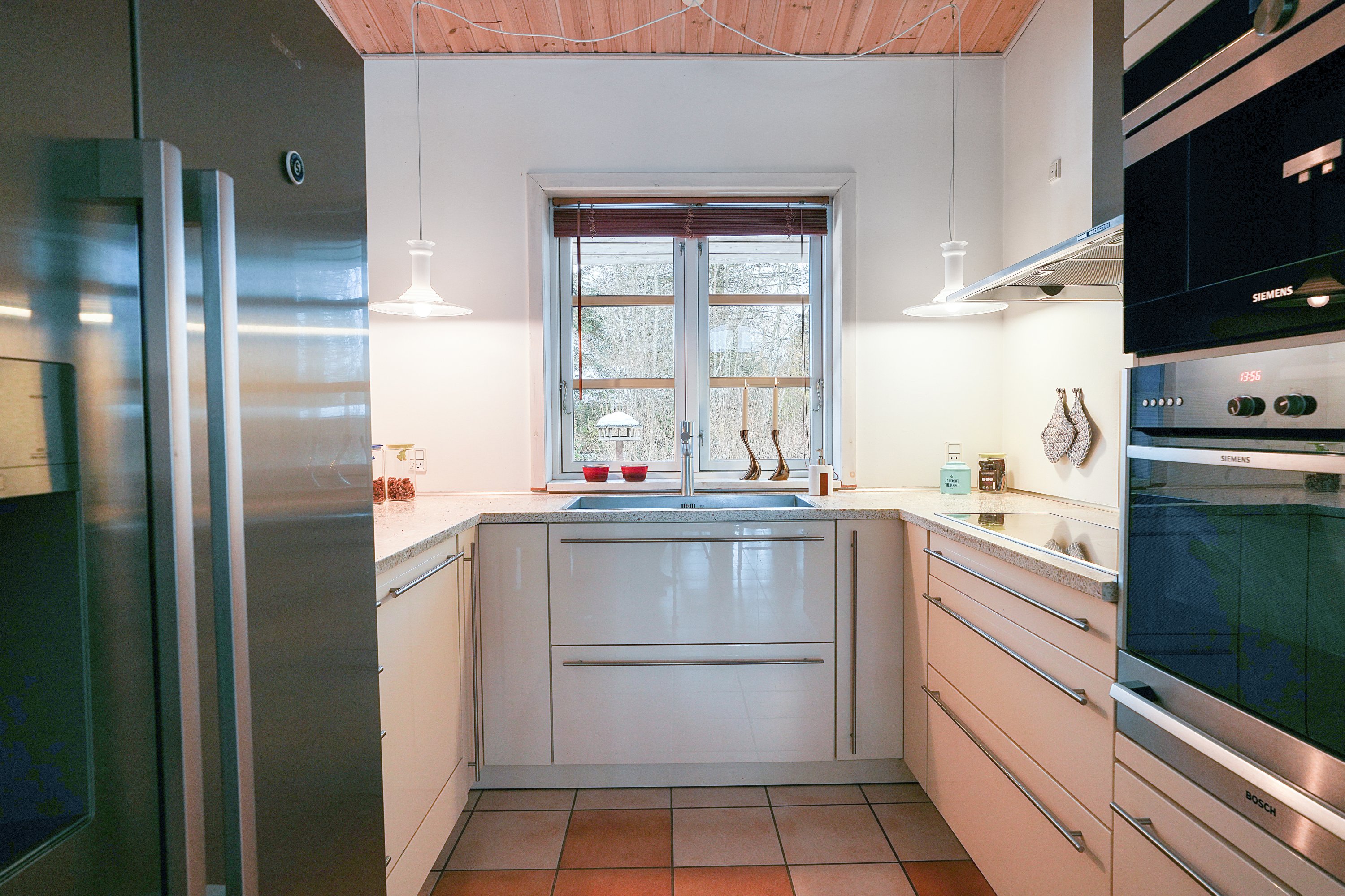 Fremhævet køkken billede i fuldskærmstilstand. Billede af Rørsangervej 2, Nyrup, 4500 Nykøbing Sj