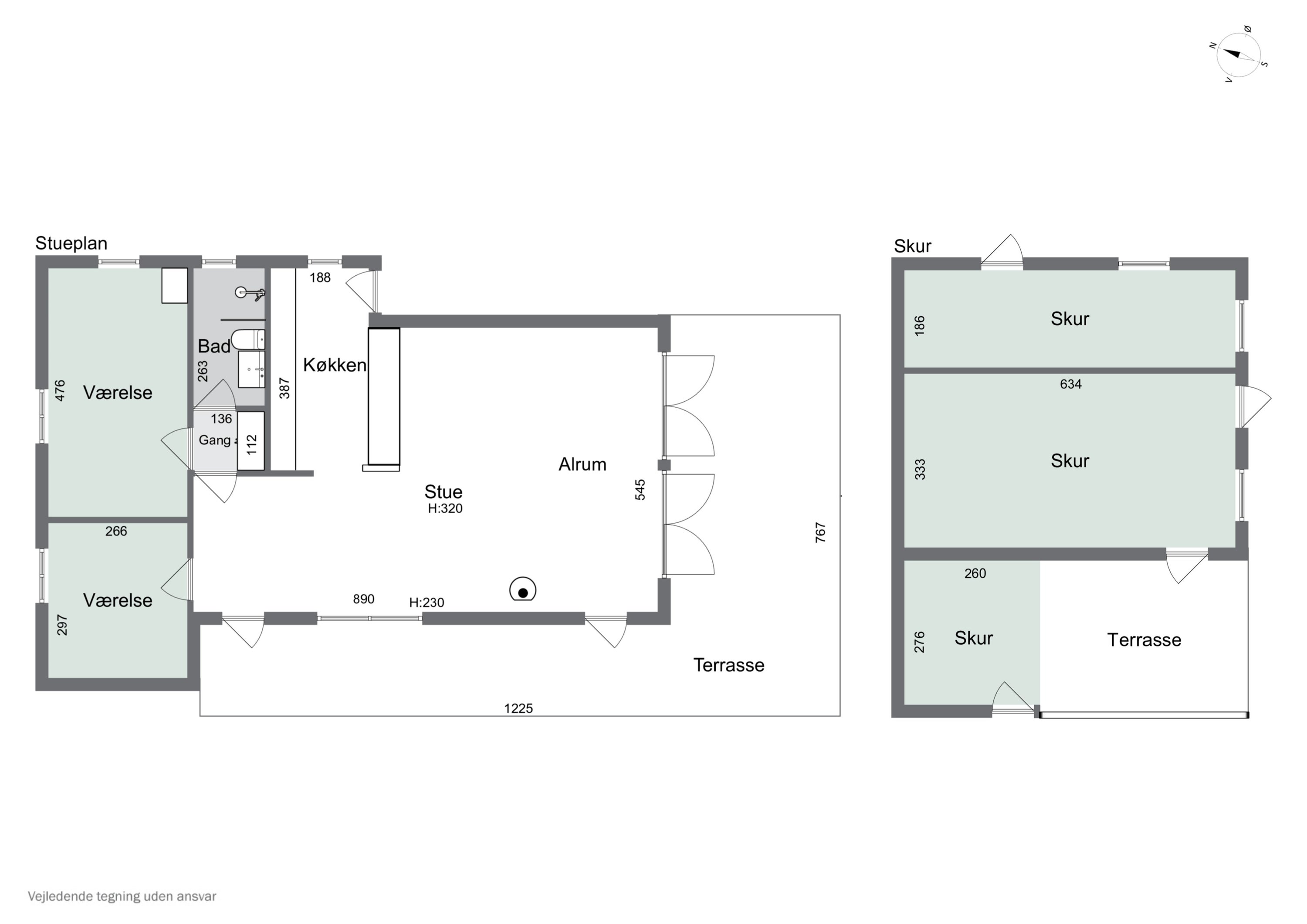 Plantegninger billede af Lerager 12, 3250 Gilleleje