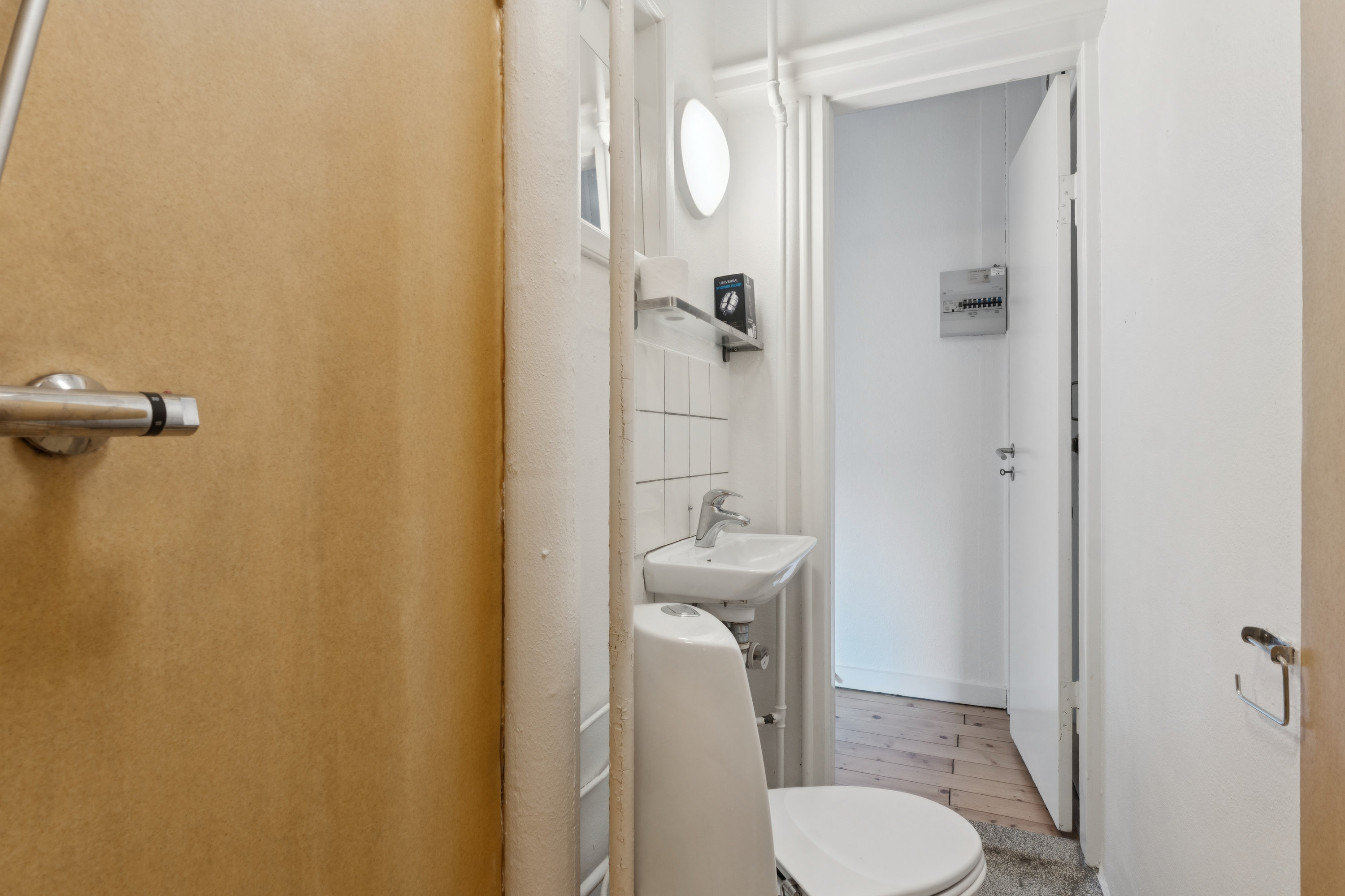 Fremhævet badeværelse billede i fuldskærmstilstand. Billede af Samsøgade 19, 1. tv., 9000 Aalborg