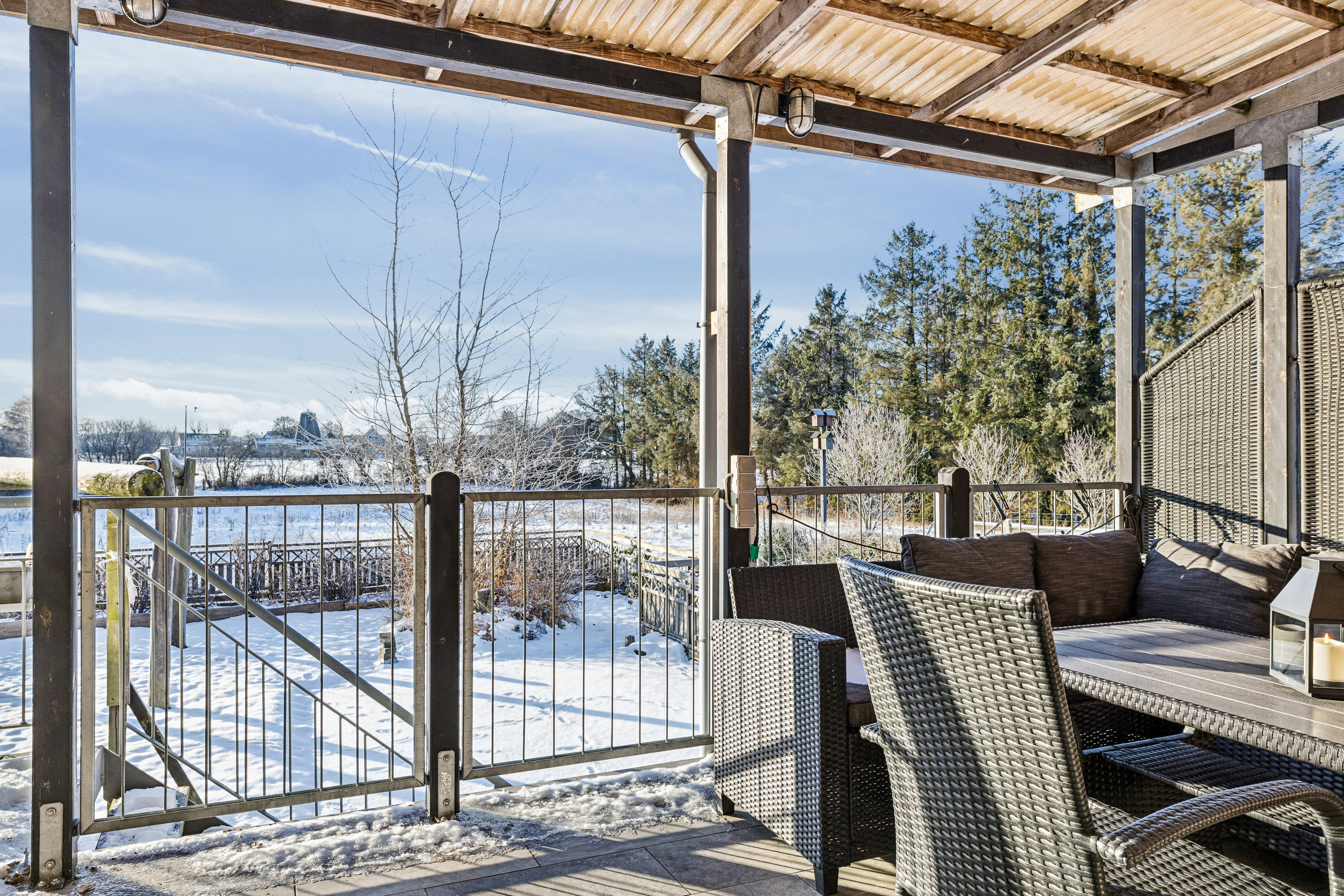 Fremhævet terrasse billede i fuldskærmstilstand. Billede af Ebberupvej 108, 5631 Ebberup