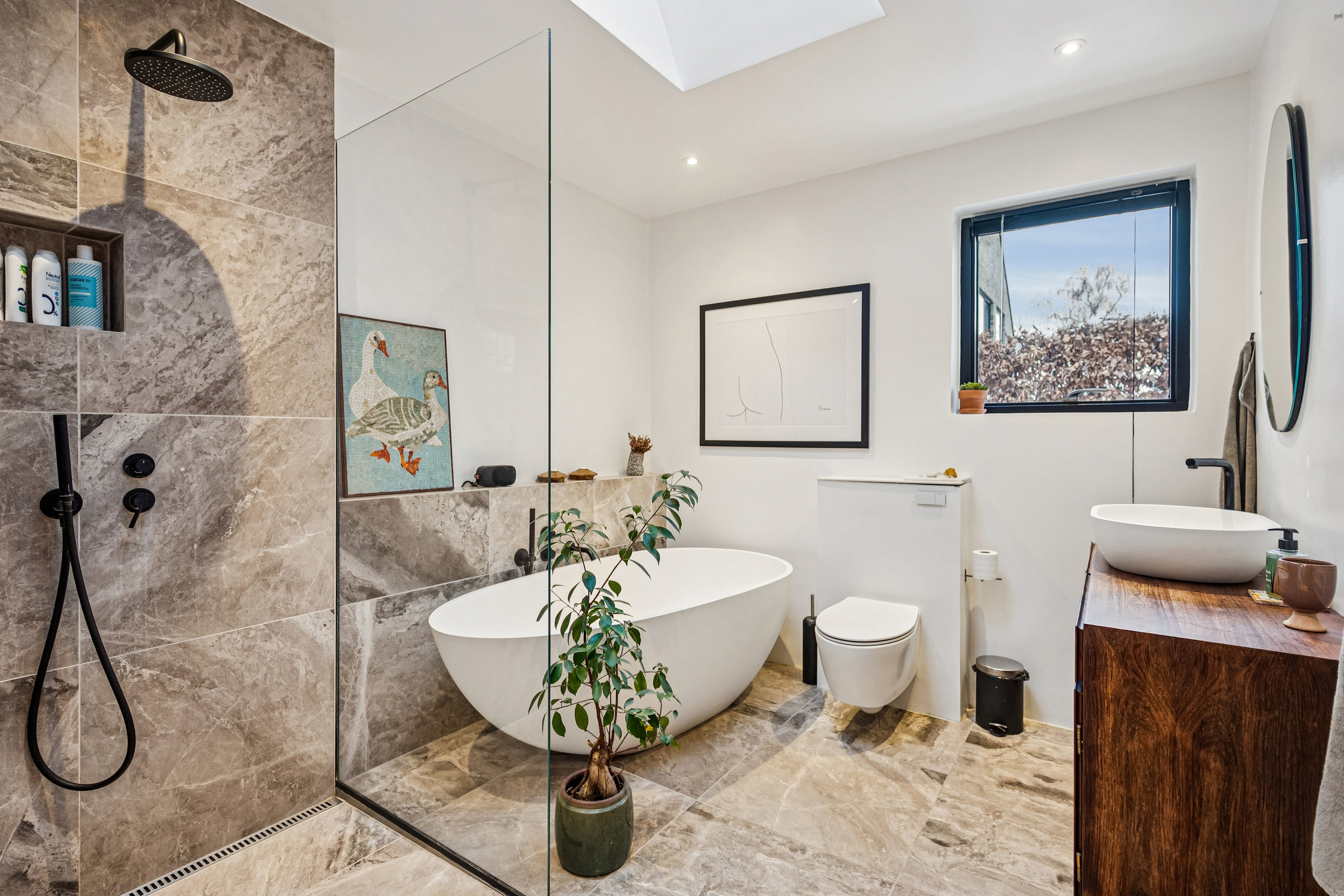 Fremhævet badeværelse billede i fuldskærmstilstand. Billede af Skovbrynet 18, 2880 Bagsværd