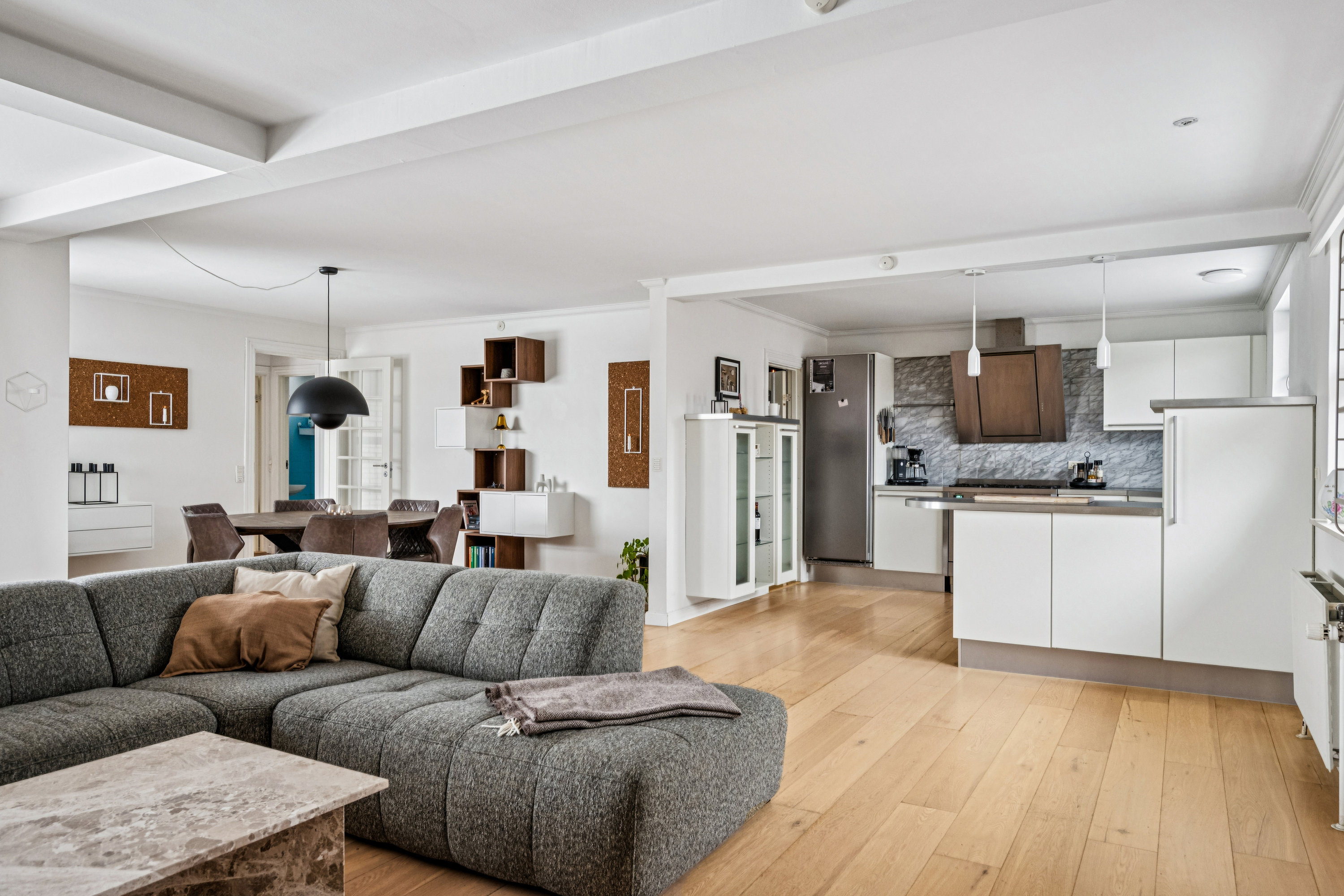 Fremhævet stue billede i fuldskærmstilstand. Billede af Skansebakken 4, 8400 Ebeltoft