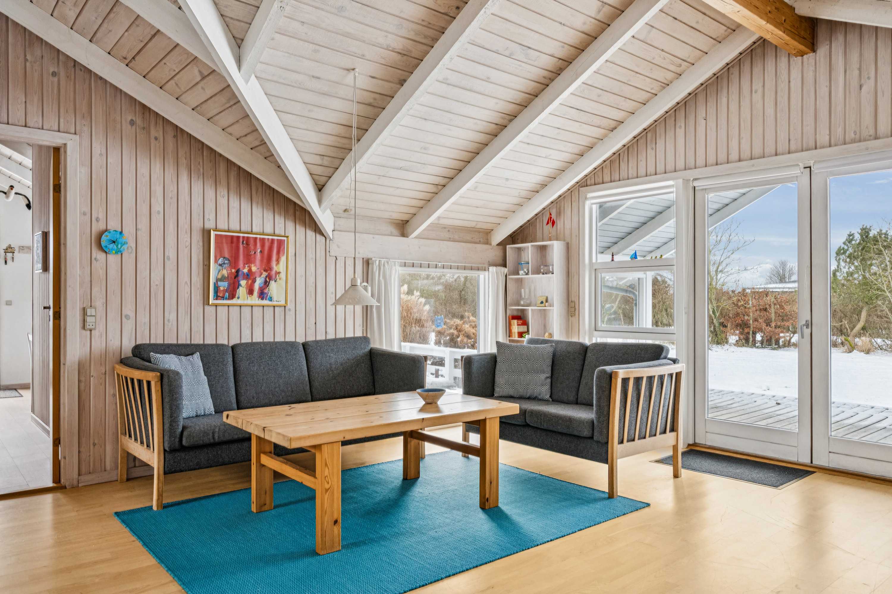 Miniaturebillede 2: stue. Billede af Skråningen 26, Begtrup Vig, 8420 Knebel