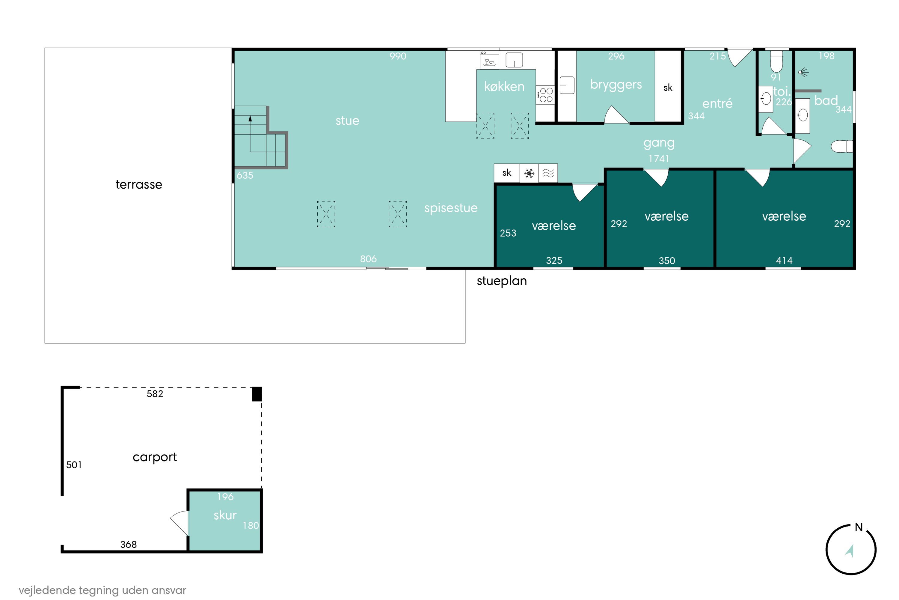 Plantegninger billede af Fjordglimtsvej 5, 8700 Horsens