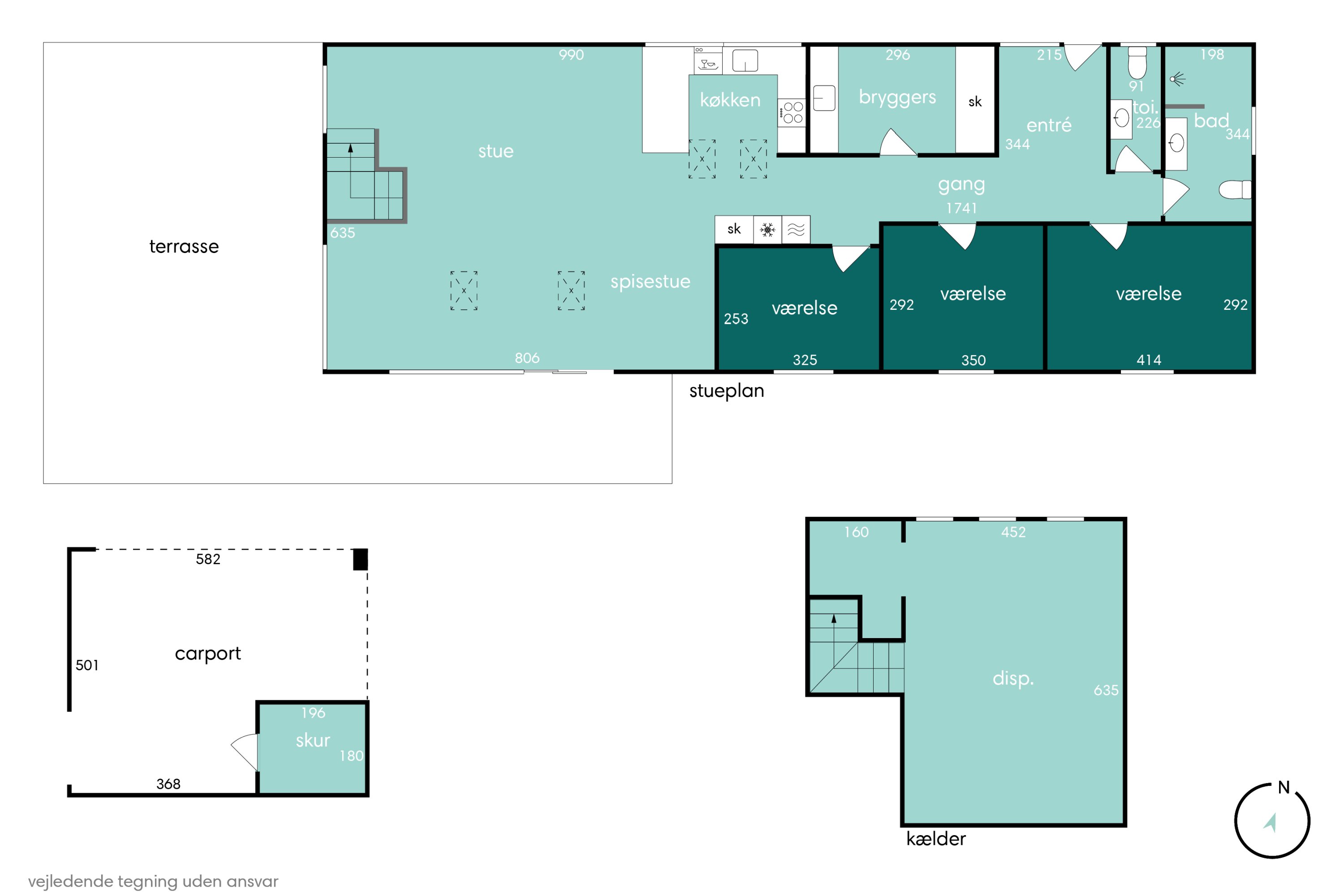 Plantegninger billede af Fjordglimtsvej 5, 8700 Horsens