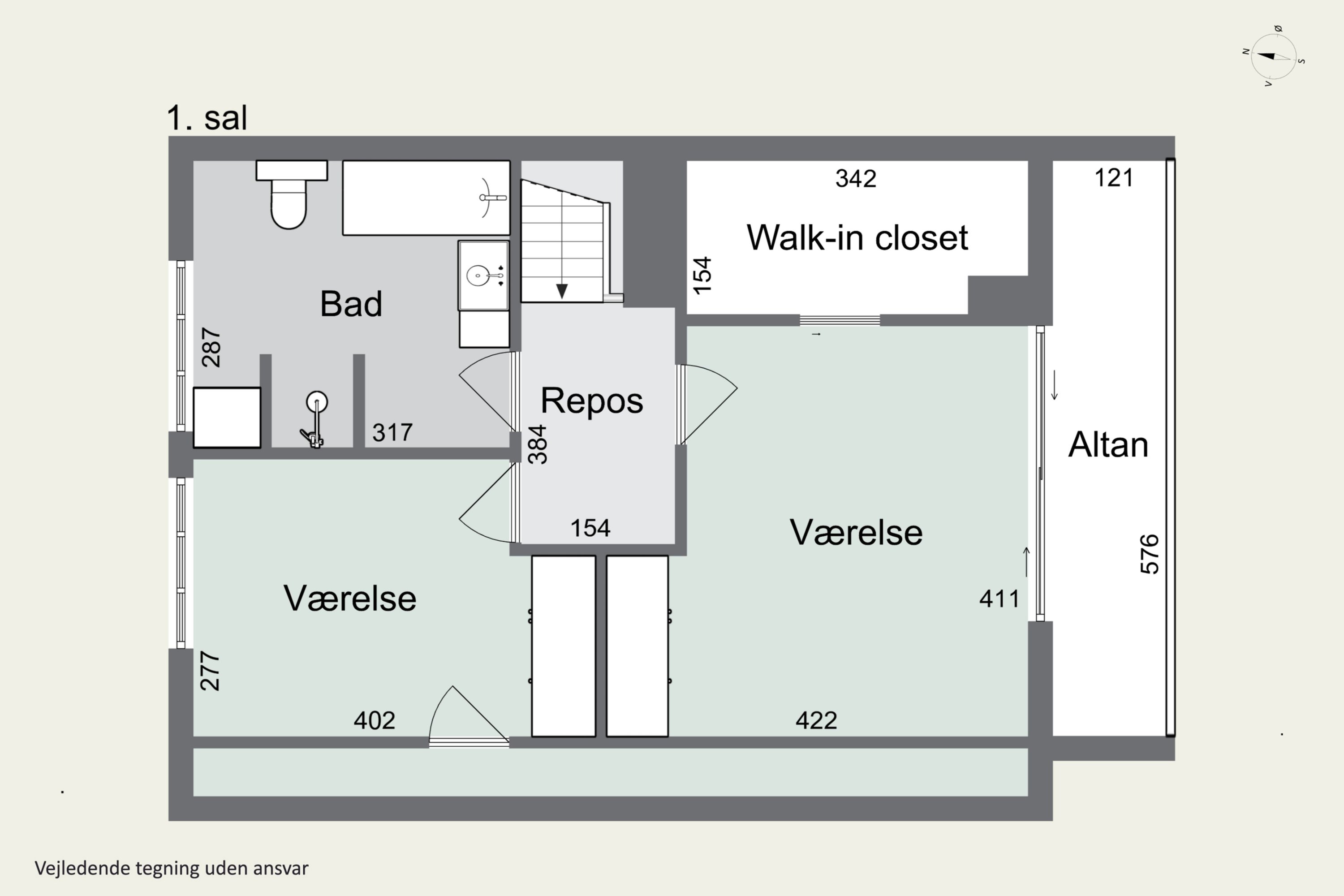 Plantegninger billede af Louisevej 2, 2800 Kongens Lyngby