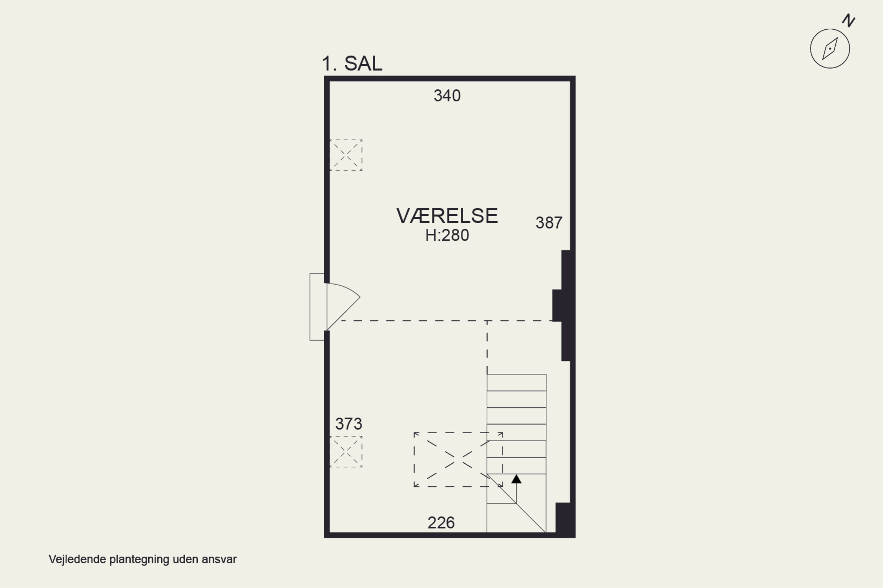 Plantegninger billede af Rådmandsgade 34F, 2200 København N