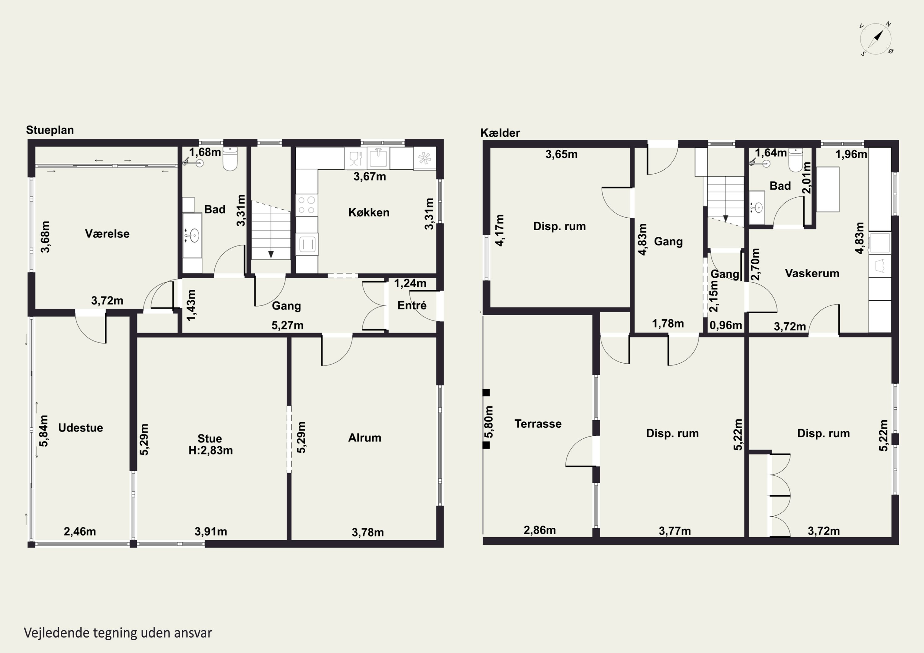 Plantegninger billede af Malthe Bruuns Vej 8, 7700 Thisted