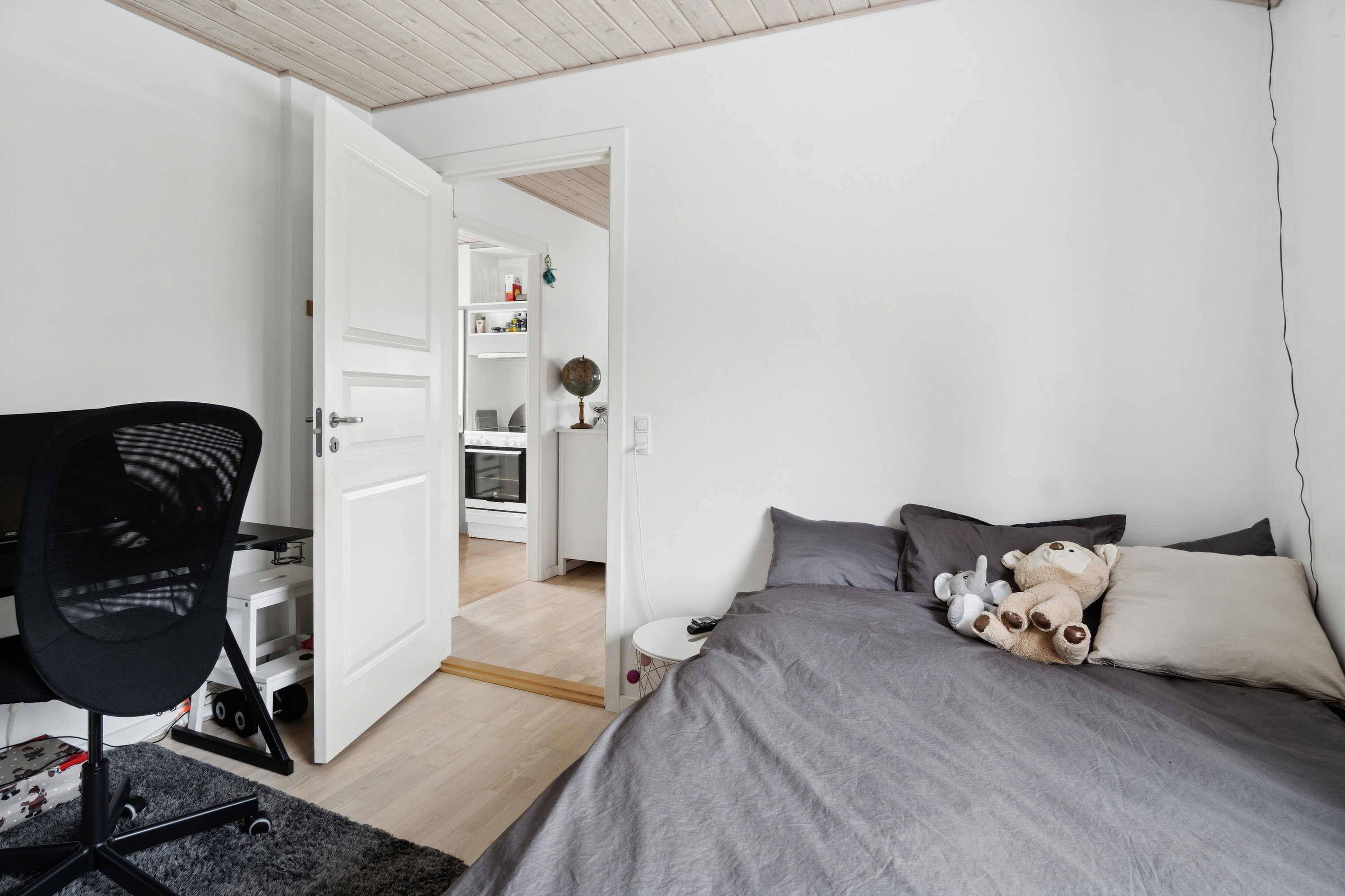 Fremhævet soveværelse billede i fuldskærmstilstand. Billede af Lindevej 15, 4560 Vig